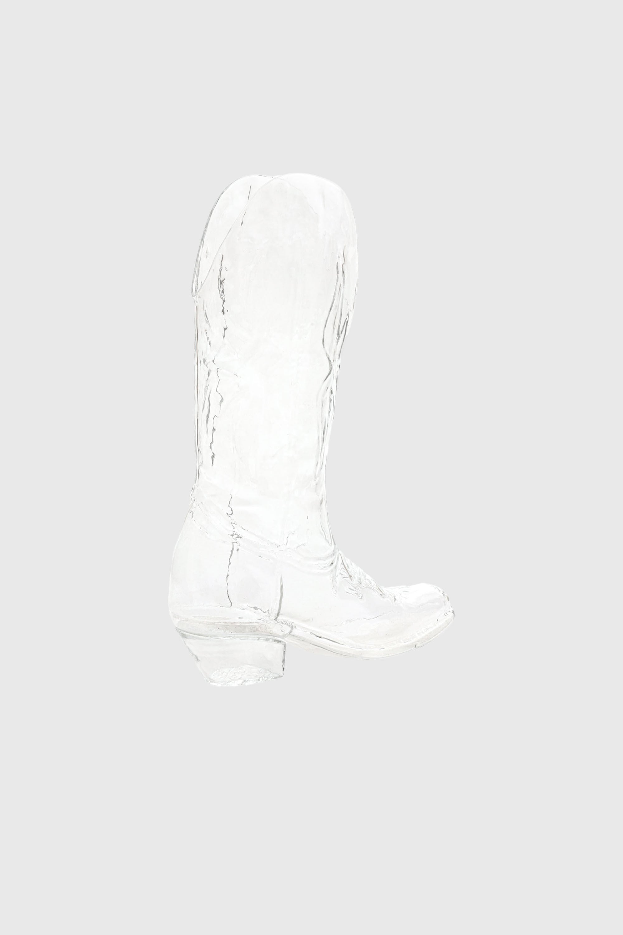 Diesel - 10064 GLASS VASE CRYSTALBOOTIE CM.24X8 H, Vase en verre Mixte in Blanc - 2