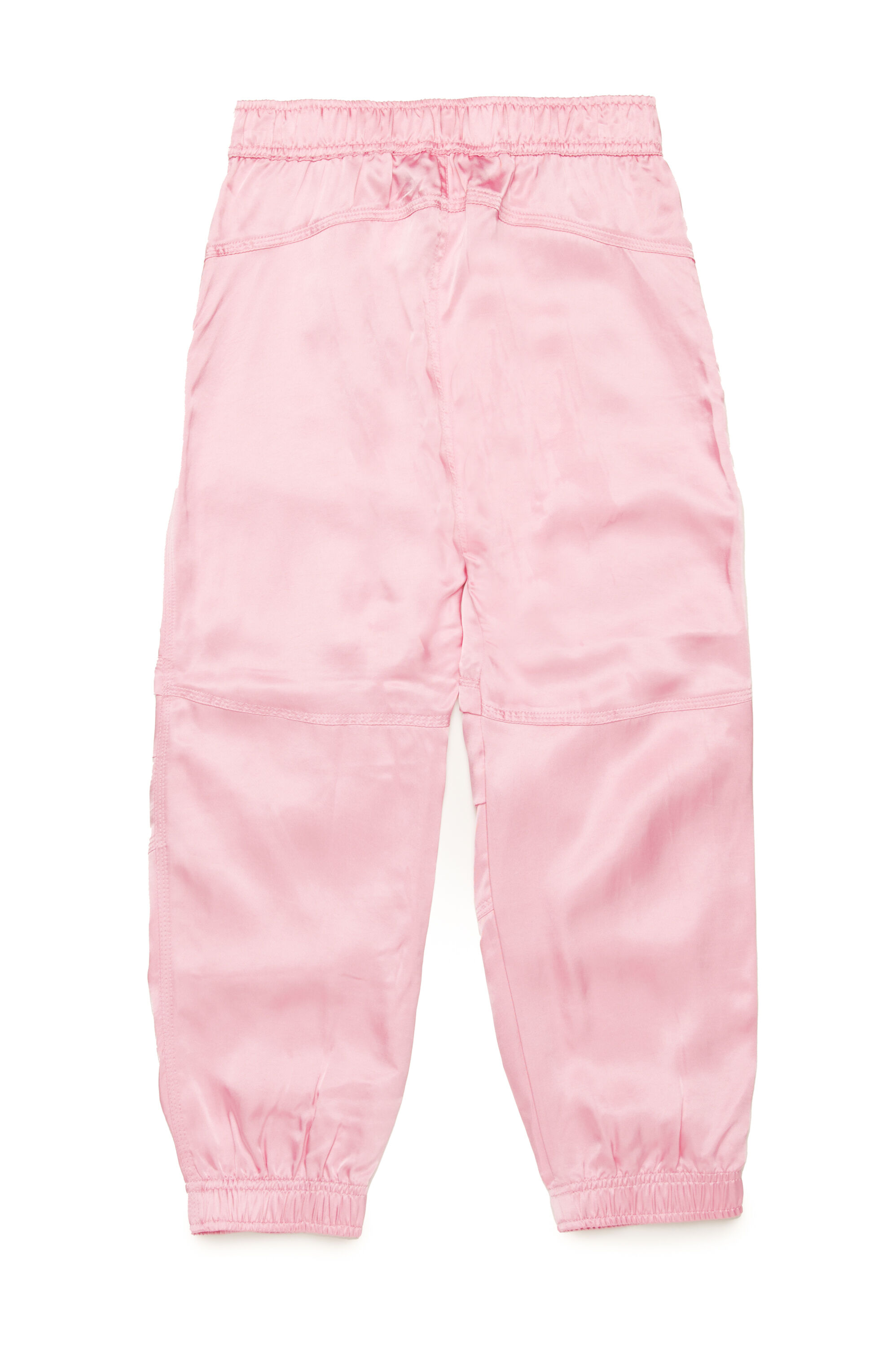 Diesel - PMIRTAS, Woman Satin cargo pants with Oval D in Pink - Image 2