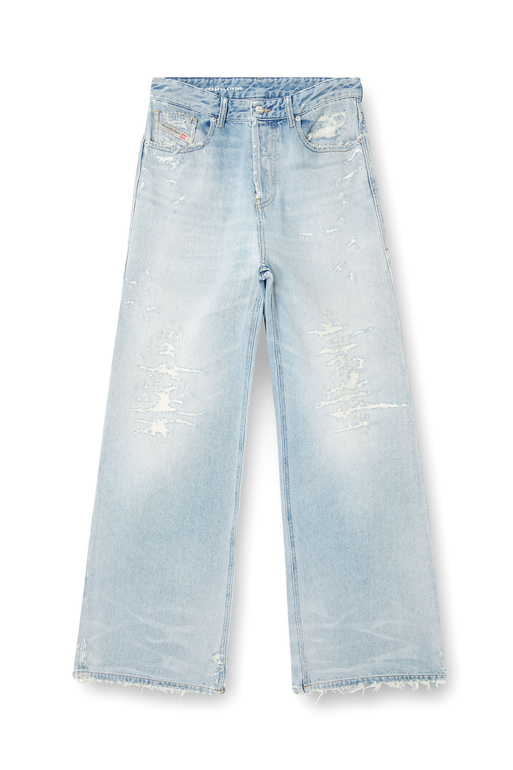 Diesel - Damen Relaxed Jeans 1996 D-Sire 09M53, Hellblau - 2