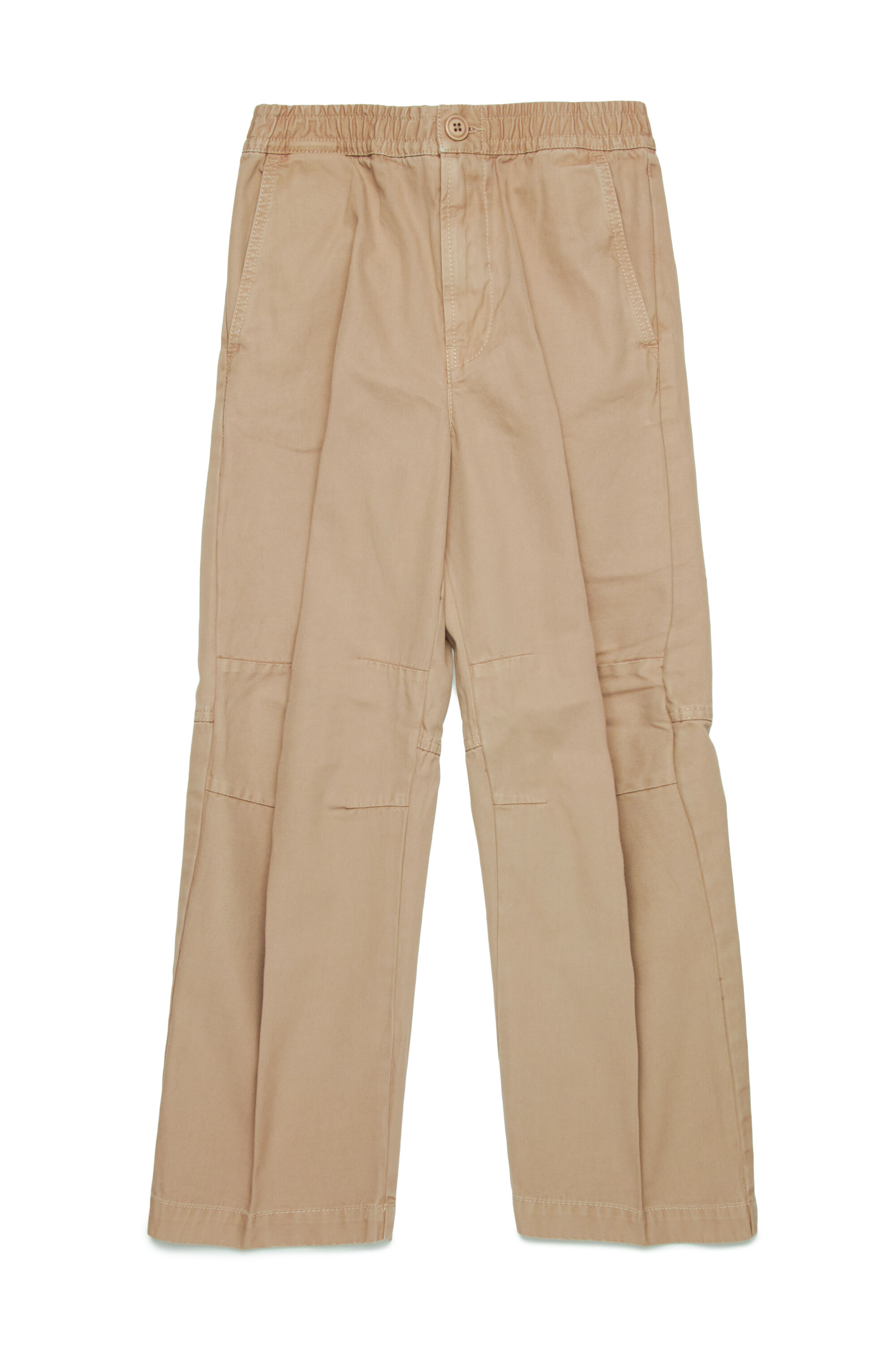 Diesel - PTINO, Homme Pantalon workwear avec Oval D in Marron - Image 1