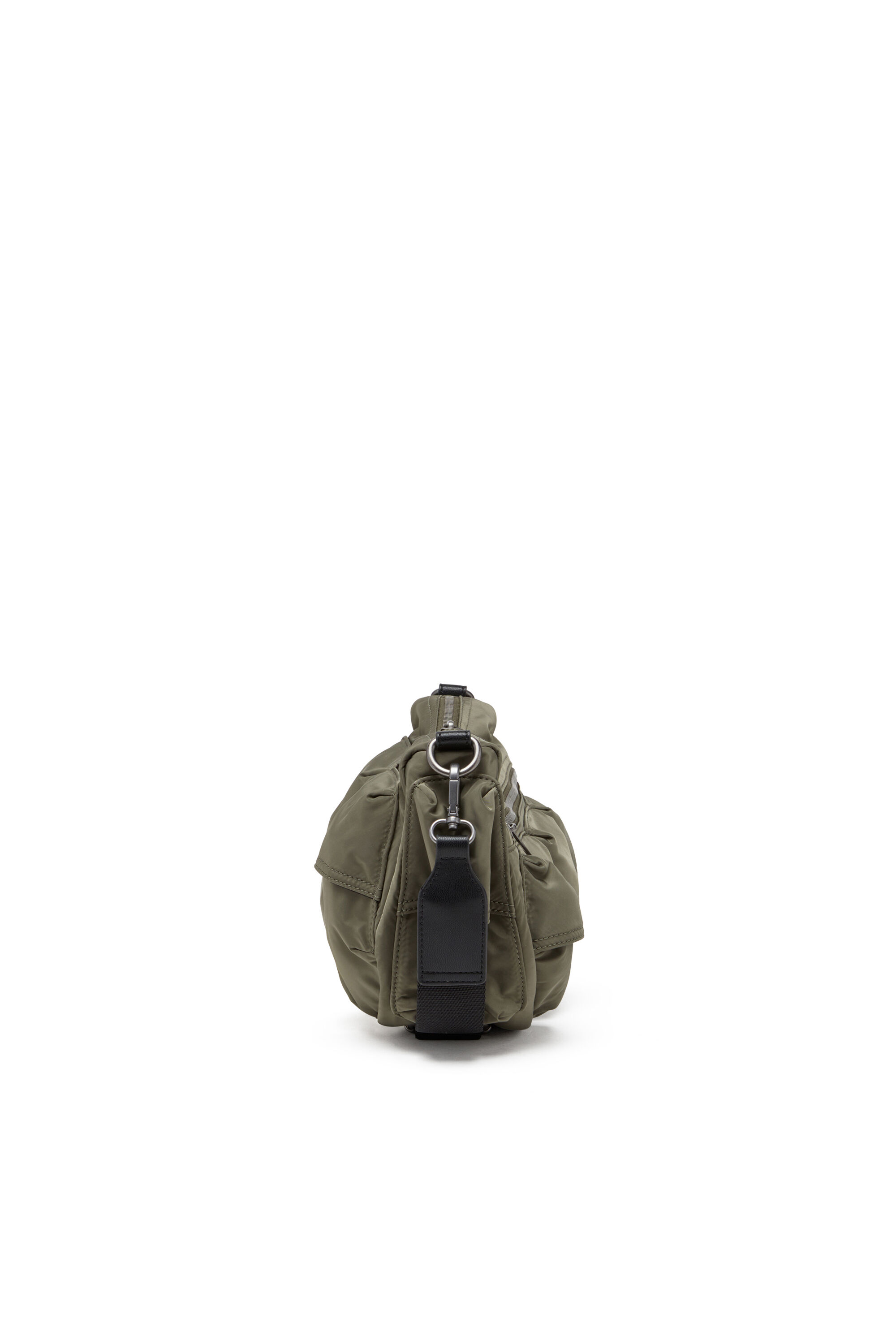 Diesel - MULTI-PKTS SHOULDER BAG X, Unisex Multipocket-Utility-Tasche in Grün - 4