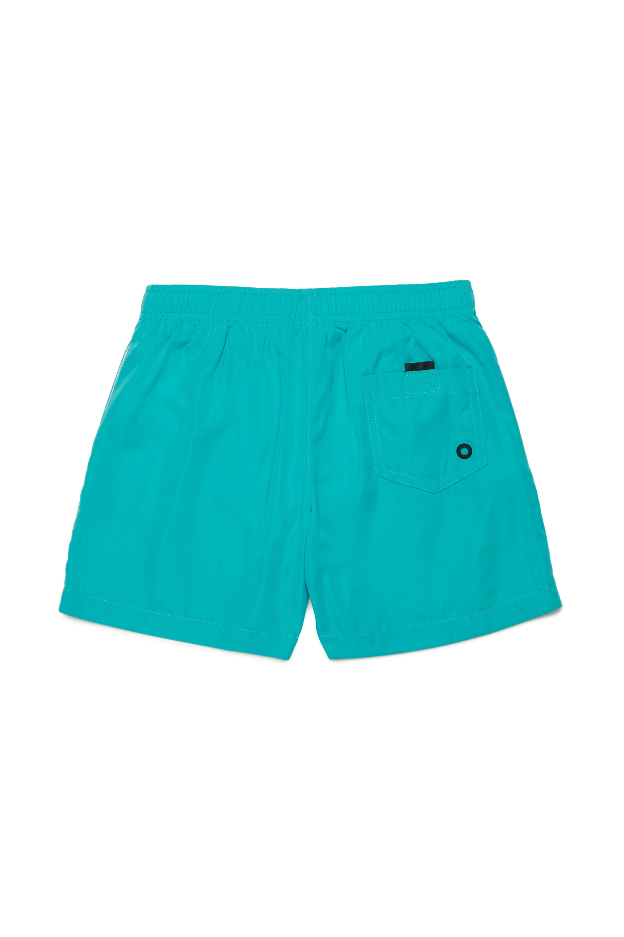 Diesel - MIDIT, Shorts da bagno con maxi logo Uomo in Verde - 2