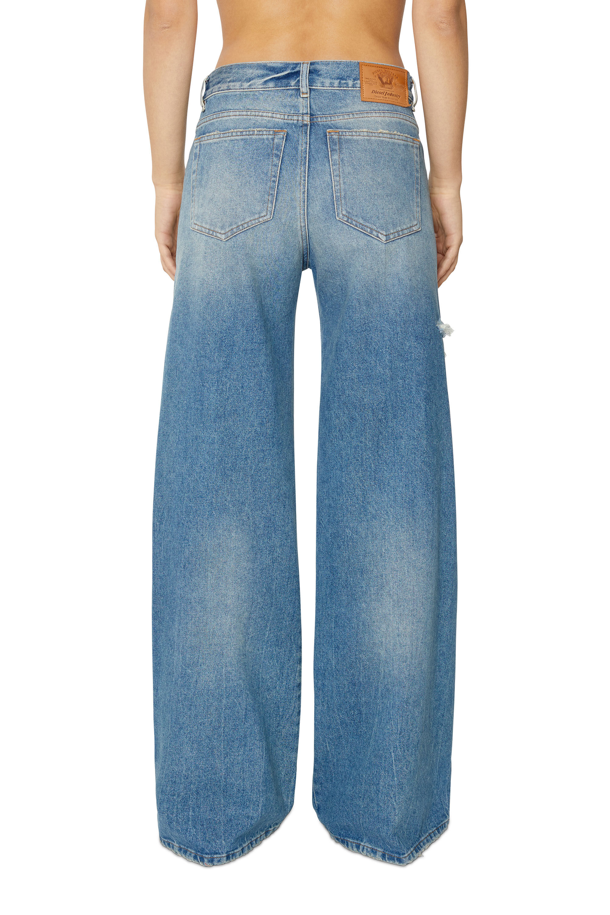 Diesel - 1978 09D97 Bootcut and Flare Jeans, Light Blue - Image 4