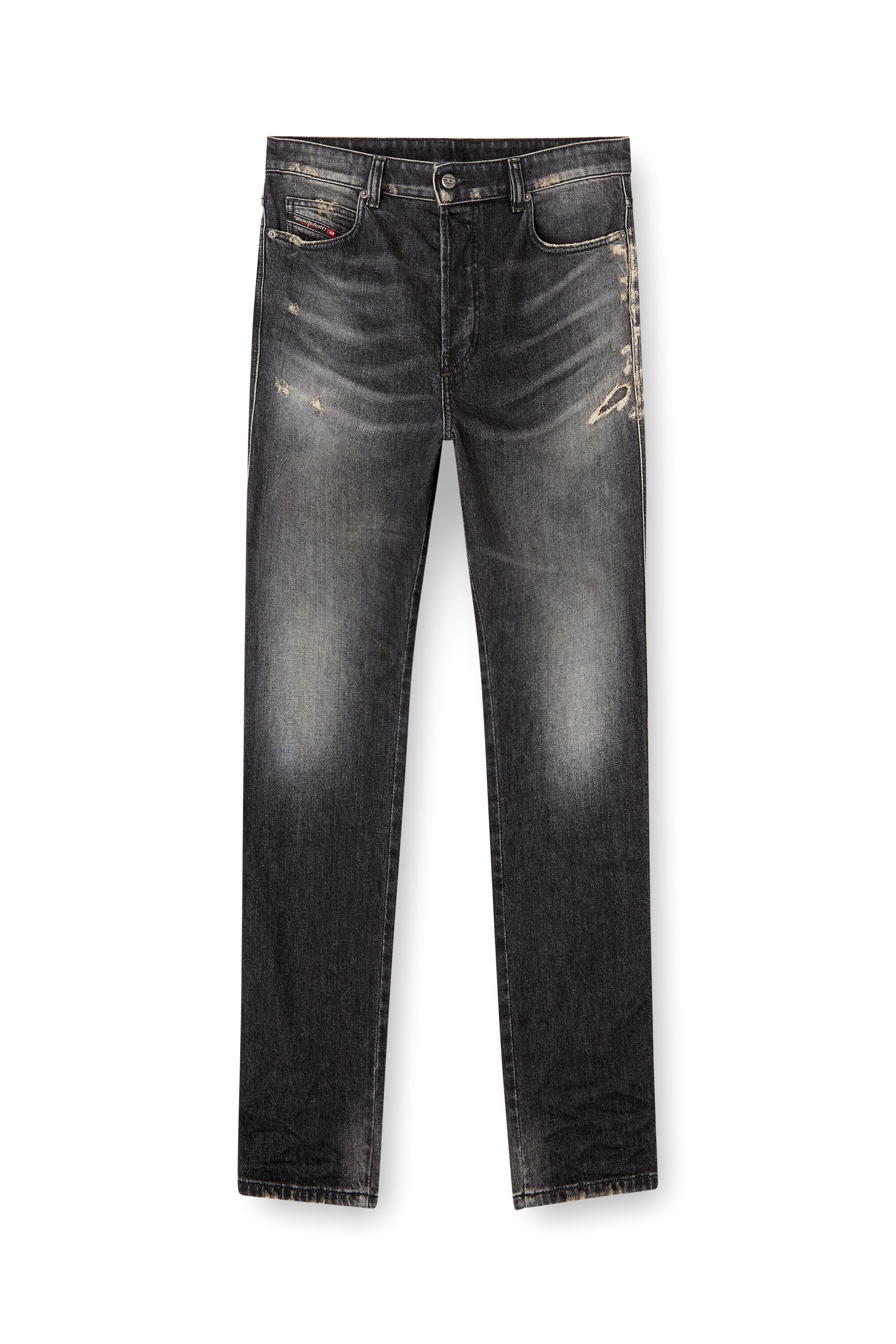 Diesel - Slim Jeans 1993 D-Vyl 09M54 Uomo, Nero/Grigio scuro - Image 2