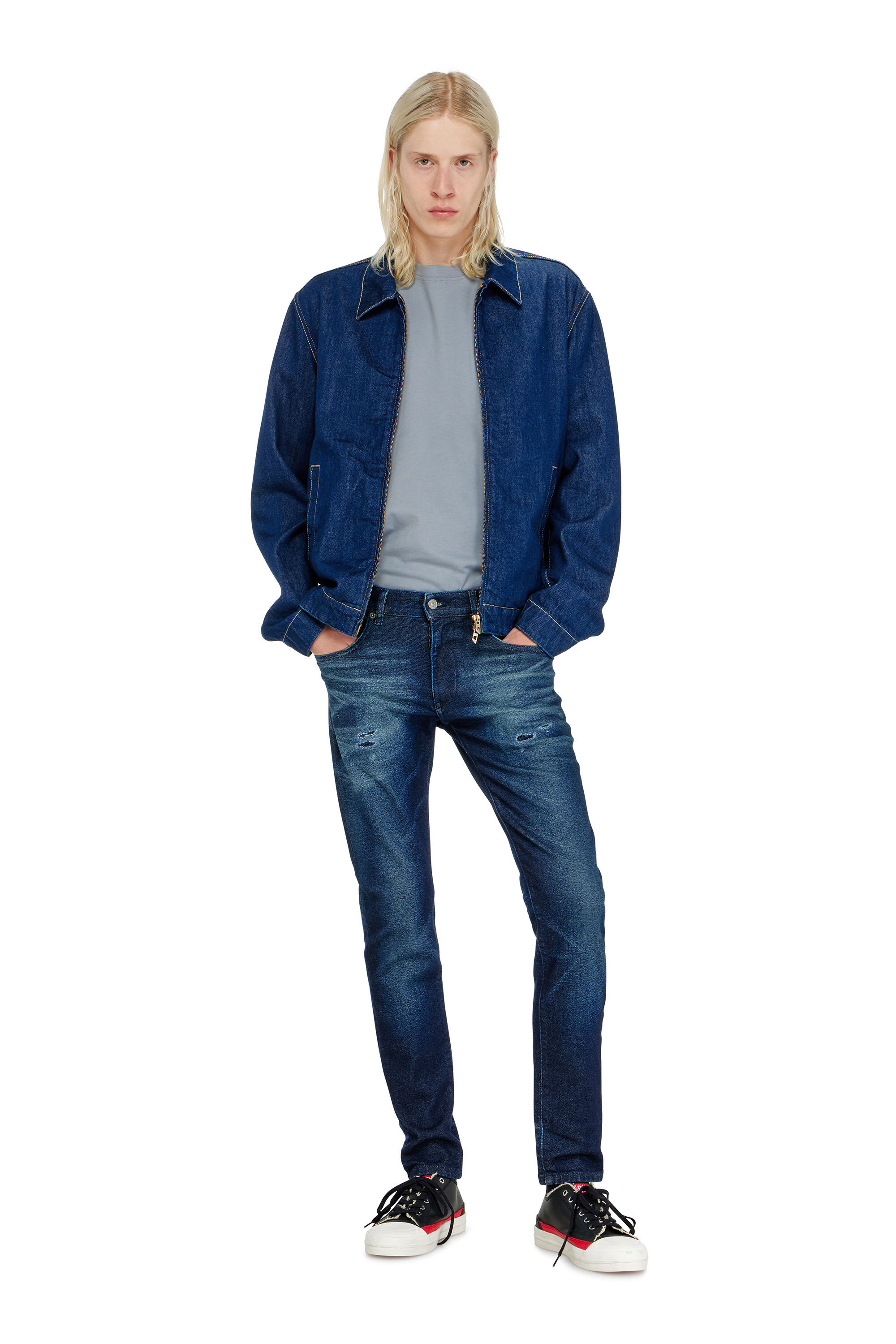 Diesel - Herren Slim Jeans 2019 D-Strukt 0KBBU, Dunkelblau - 2