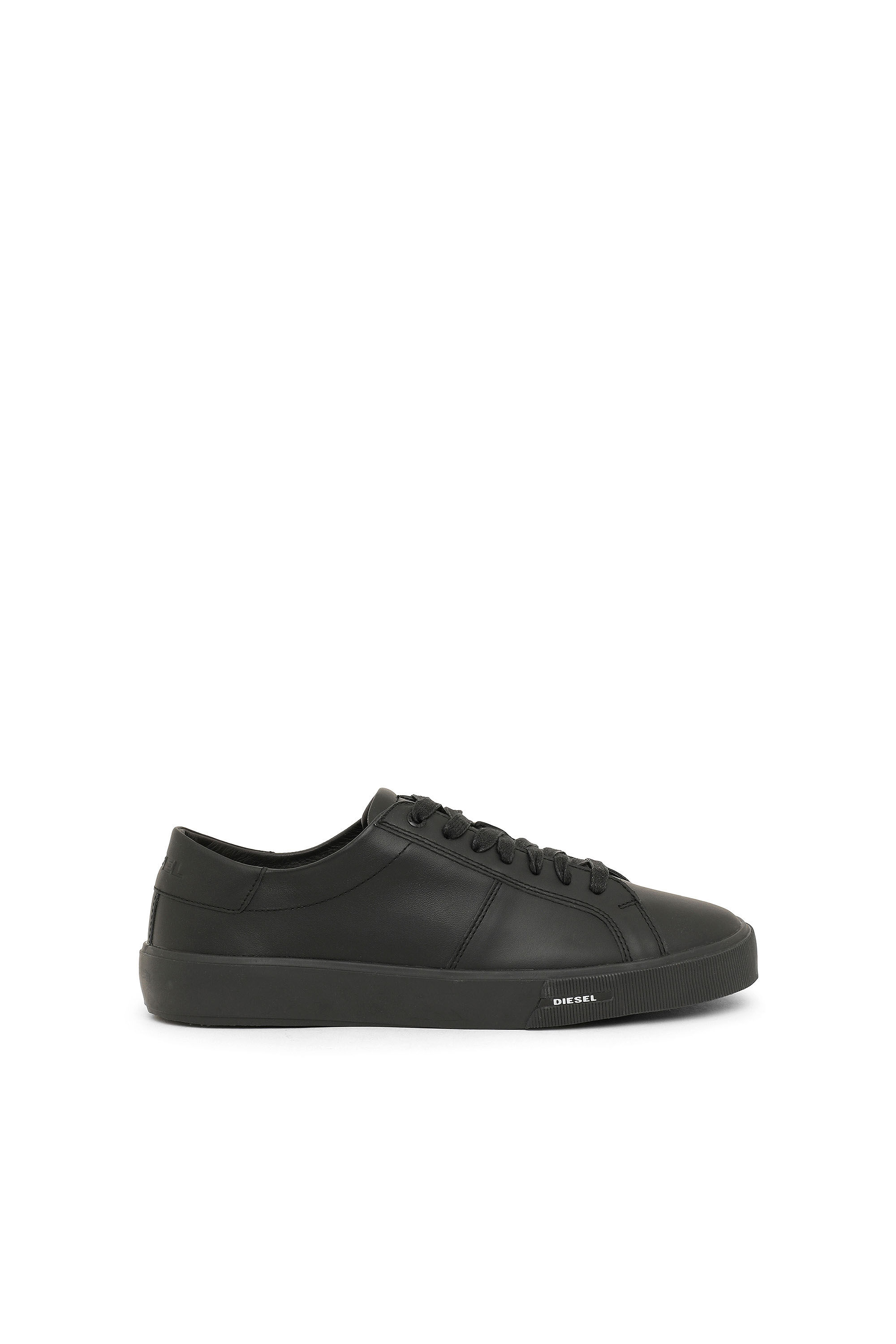 Diesel - S-MYDORI LC, Sneakers basses en cuir Homme in Noir - 1