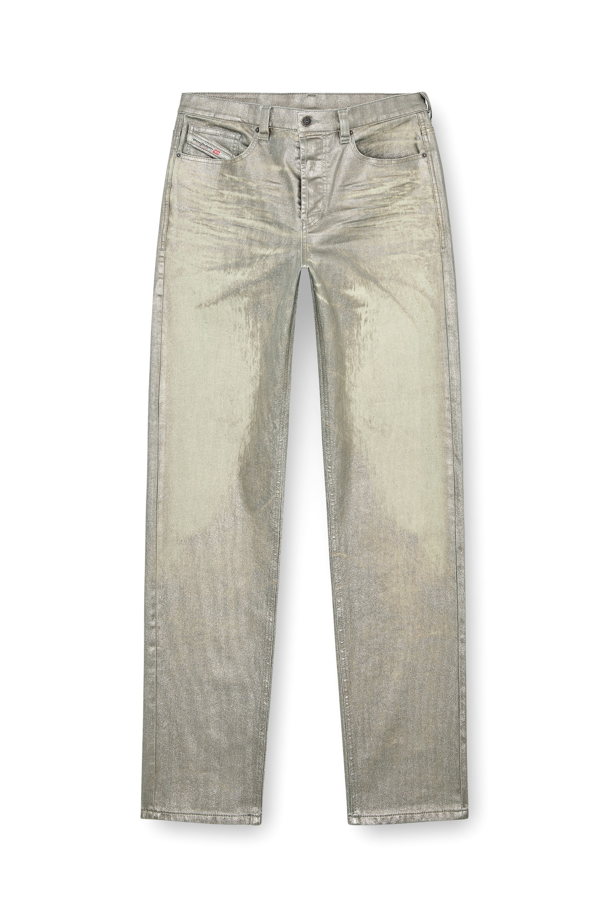 Diesel - Regular Jeans 2024 D-Macs 0CBCZ Uomo, Grigio - Image 2