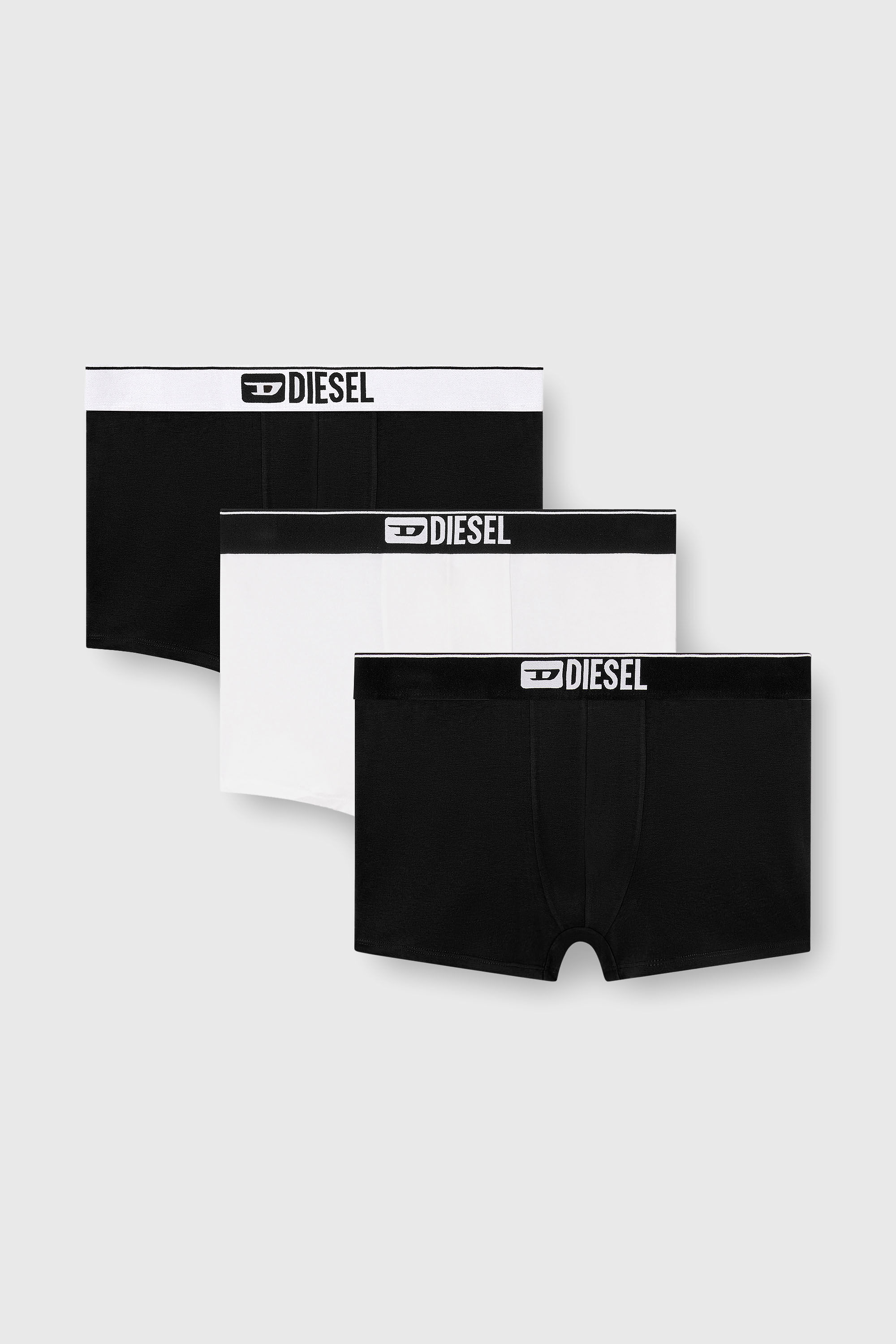 Diesel - UMBX-DAMIENTHREEPACK, Set da tre boxer tinta unita Uomo in Multicolor - 2