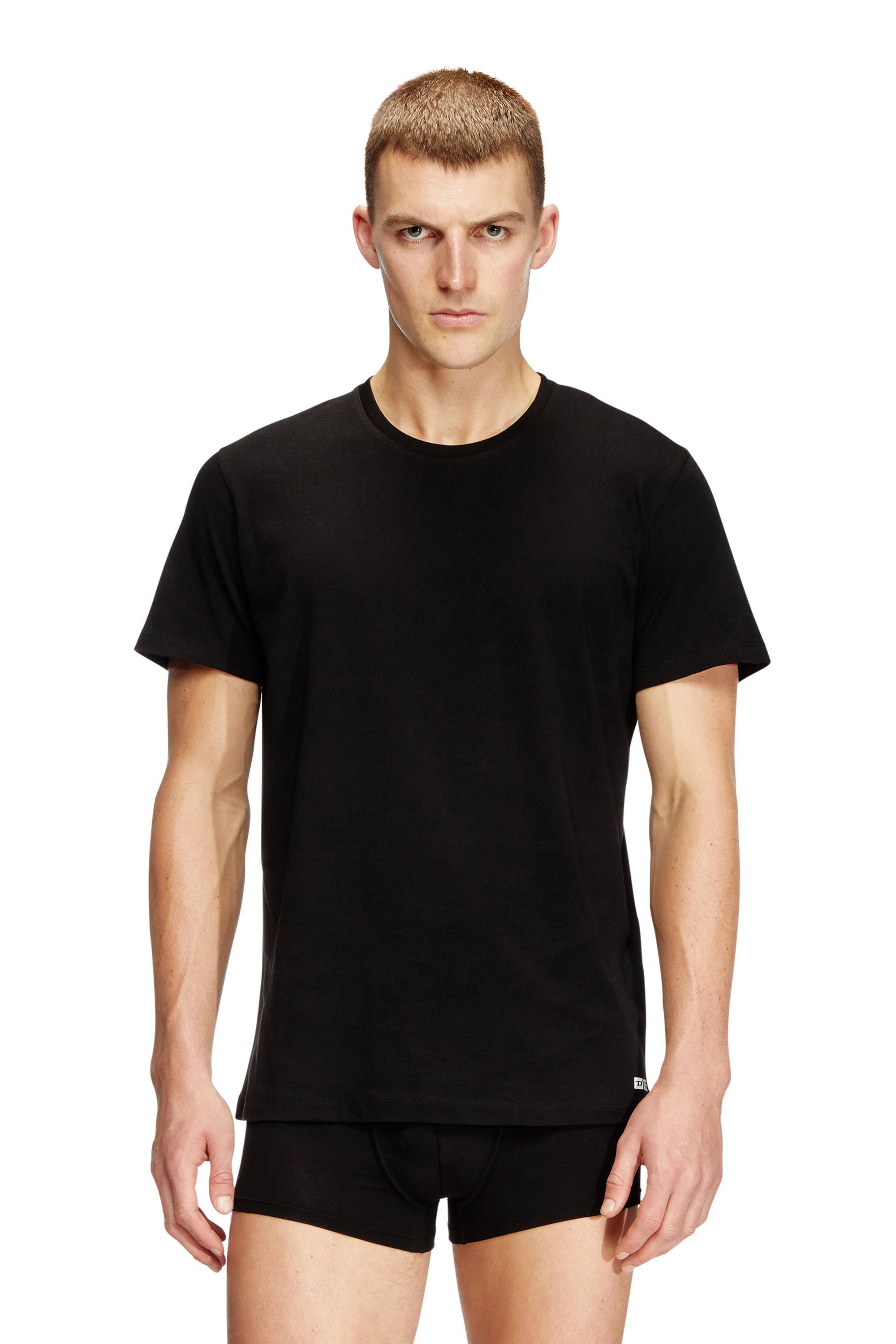 Diesel - RANDAL-D-BOX-3PACK, Set da tre di T-shirt Uomo in Nero - 3