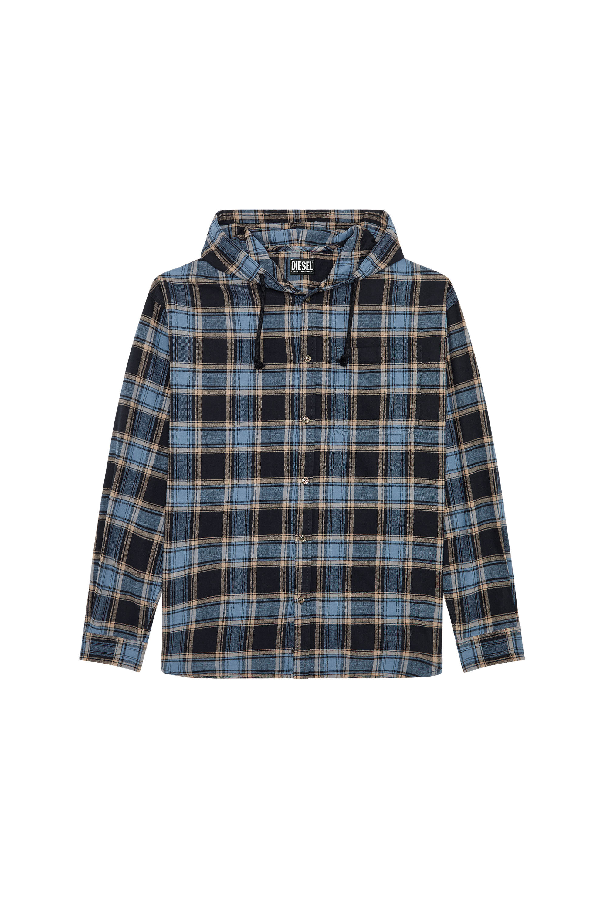 Diesel - S-DEWNY-HOOD, Black/Blue - Image 2