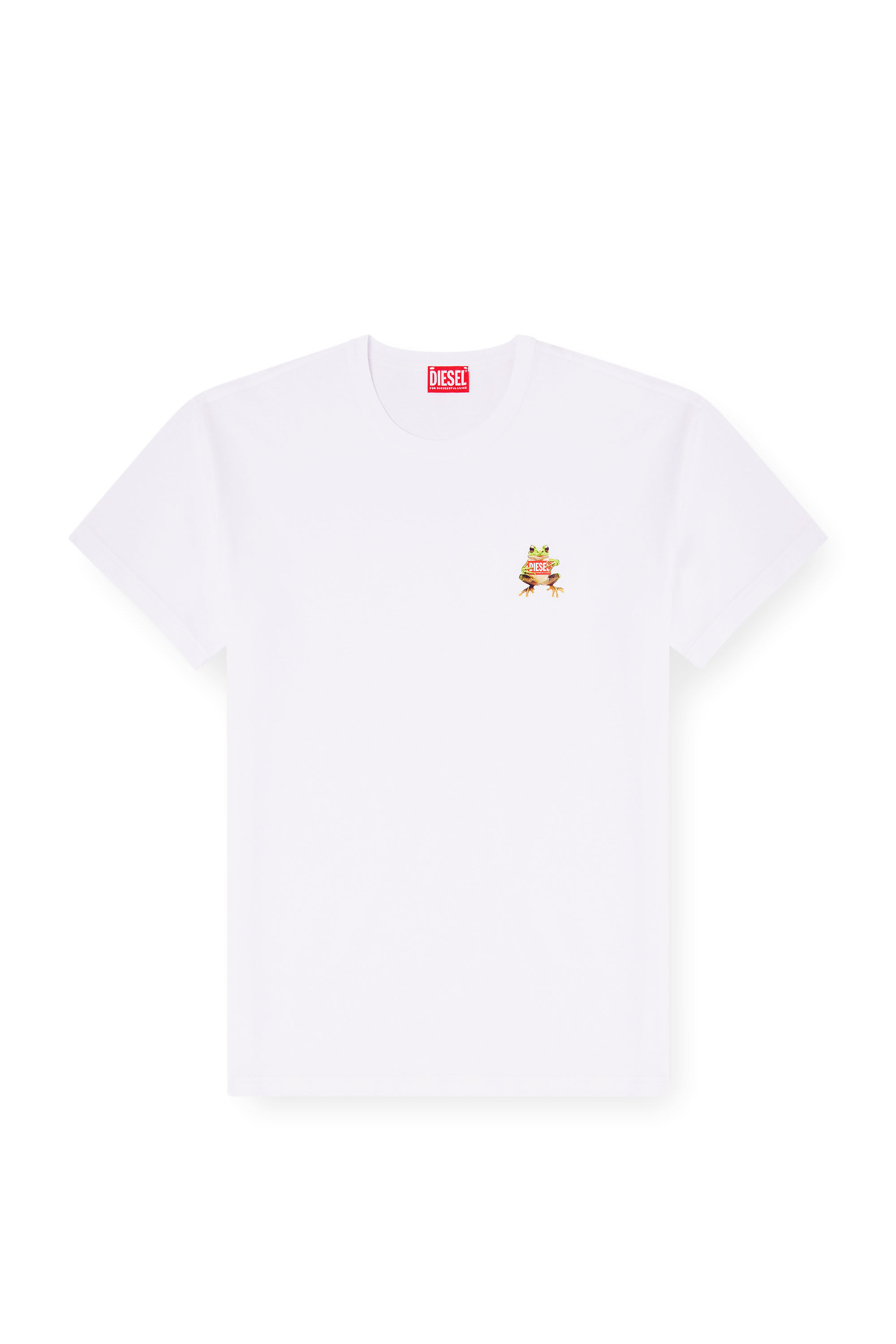 Diesel - T-NORM-FROG, T-shirt avec imprim&eacute; grenouille et logo Homme in ToBeDefined - 2