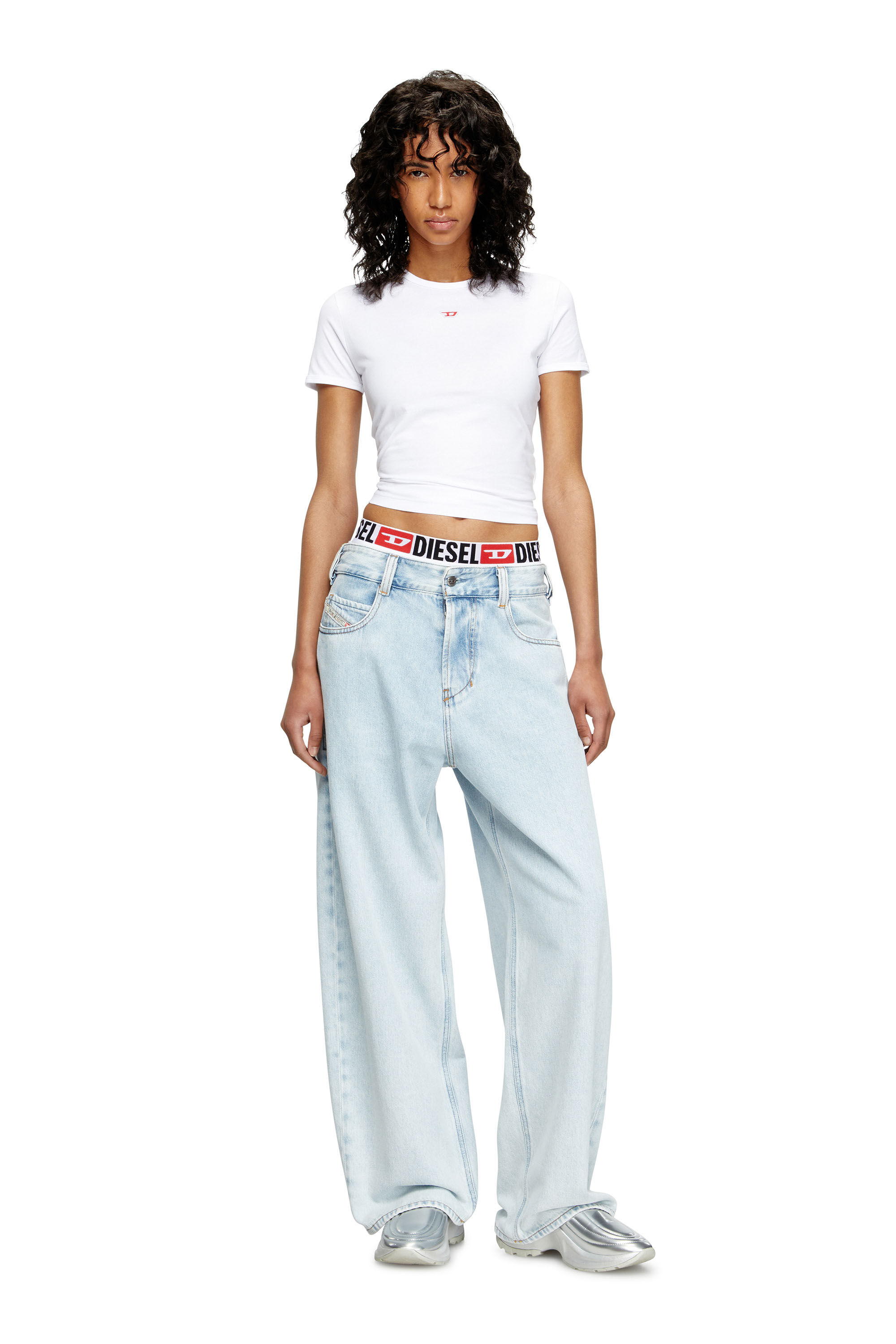 Diesel - Unisex Relaxed Jeans 1997 D-Enim 0DBDX, Dunkelblau - 6