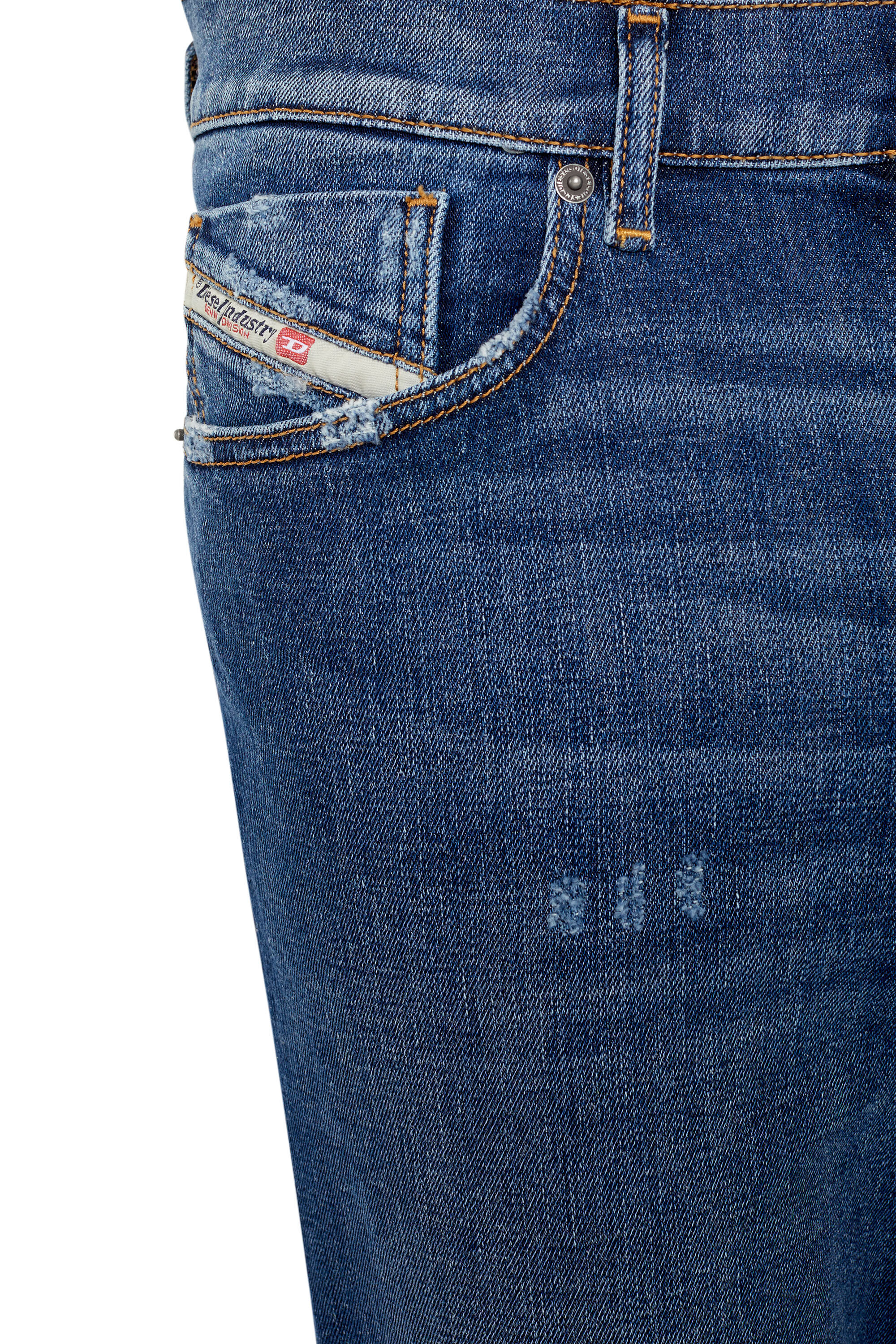 Diesel - 2005 D-FINING 09E45 Tapered Jeans, Blu medio - Image 6