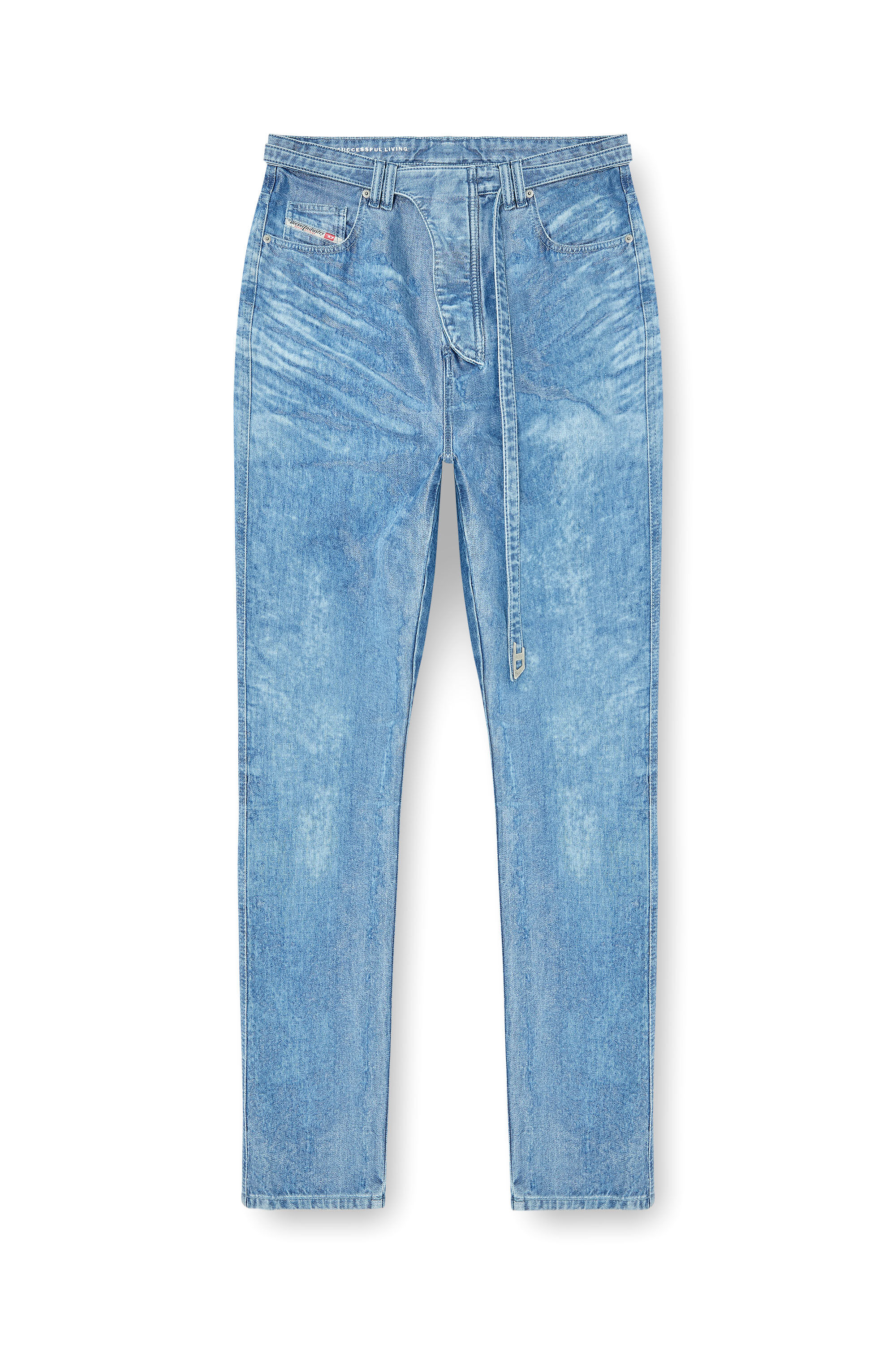 Diesel - Slim Jeans D-JUREN 09P23 Homme, Bleu Clair - Image 2
