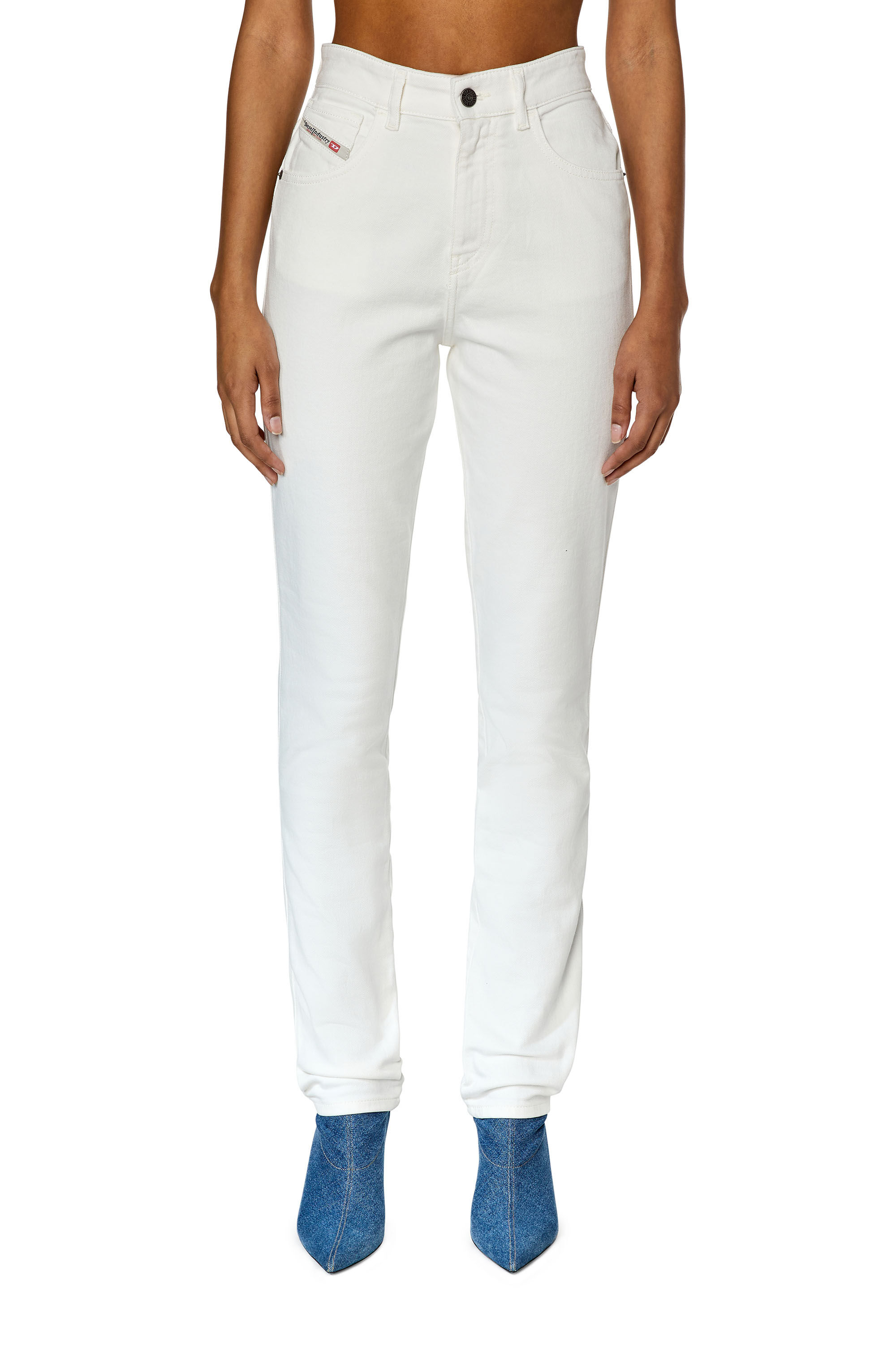 Diesel - 1994 09D63 Straight Jeans, White - Image 3