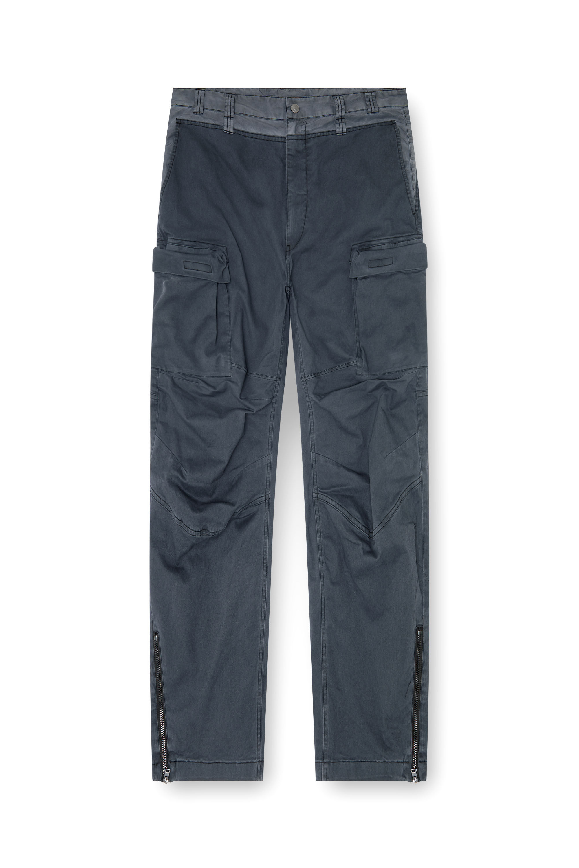 Diesel - P-DELLS, Pantaloni cargo in cotone e nylon Uomo in ToBeDefined - 2