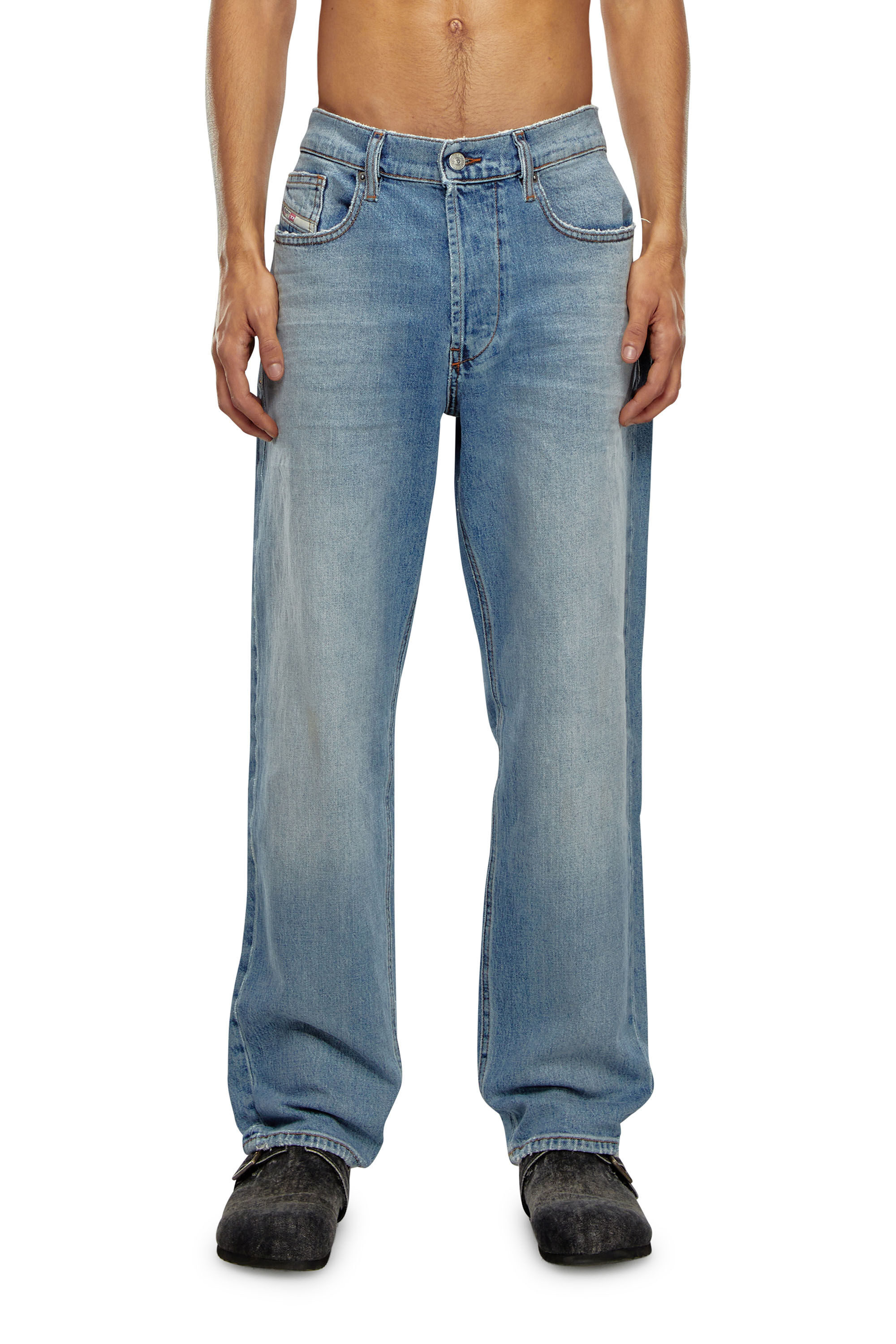 Diesel - Straight Jeans 2010 D-Macs 0DQAD, Bleu Clair - Image 3