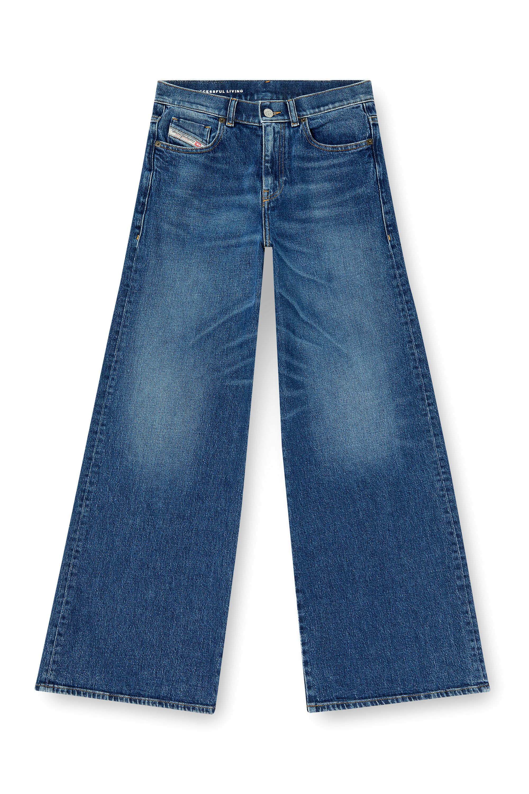 Diesel - Damen Flare Jeans 1978 D-Akemi 09L21, Mittelblau - 6