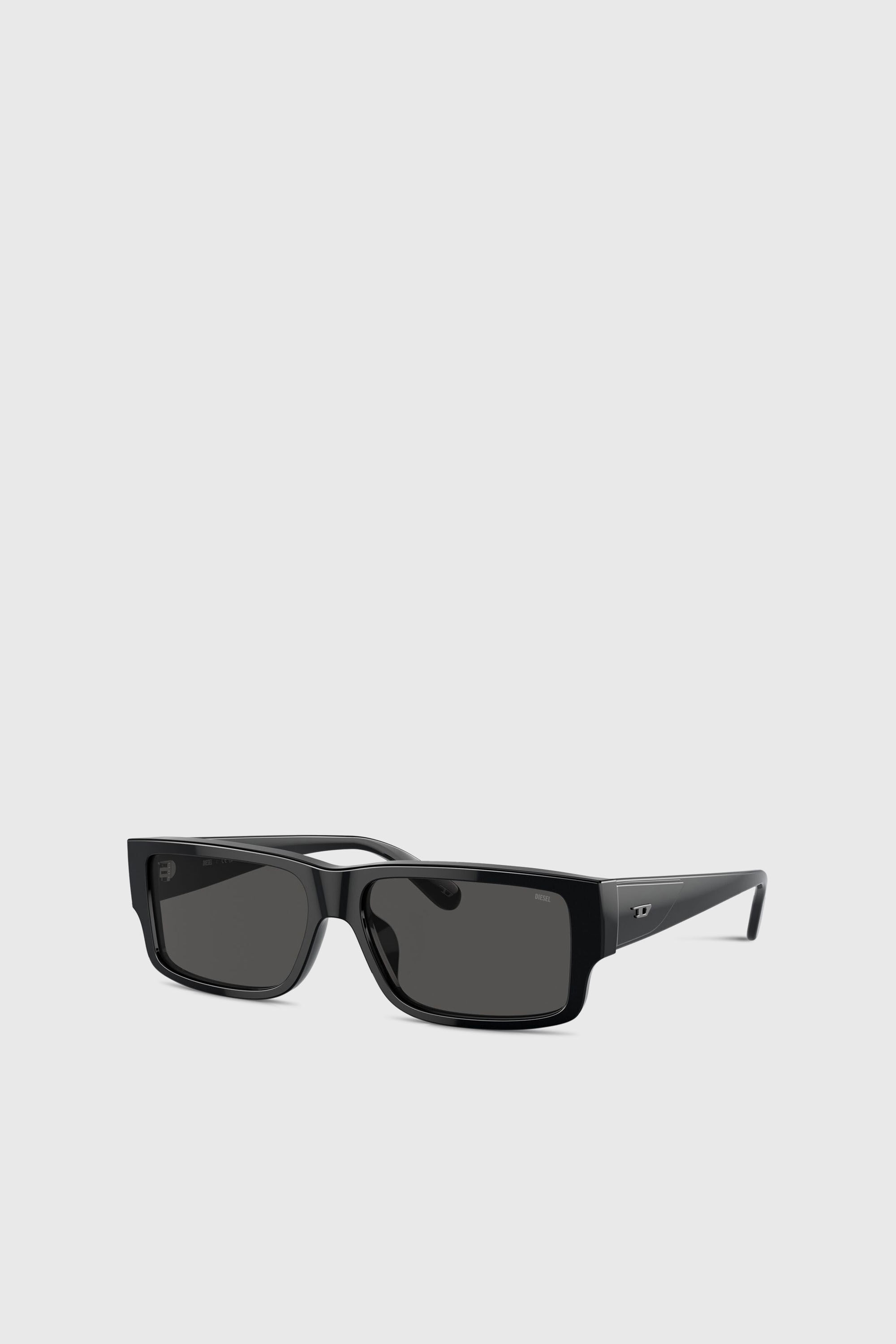 Diesel - 0DL2003 SIZE 57, Occhiali da sole rettangolari Uomo in Grigio - 5