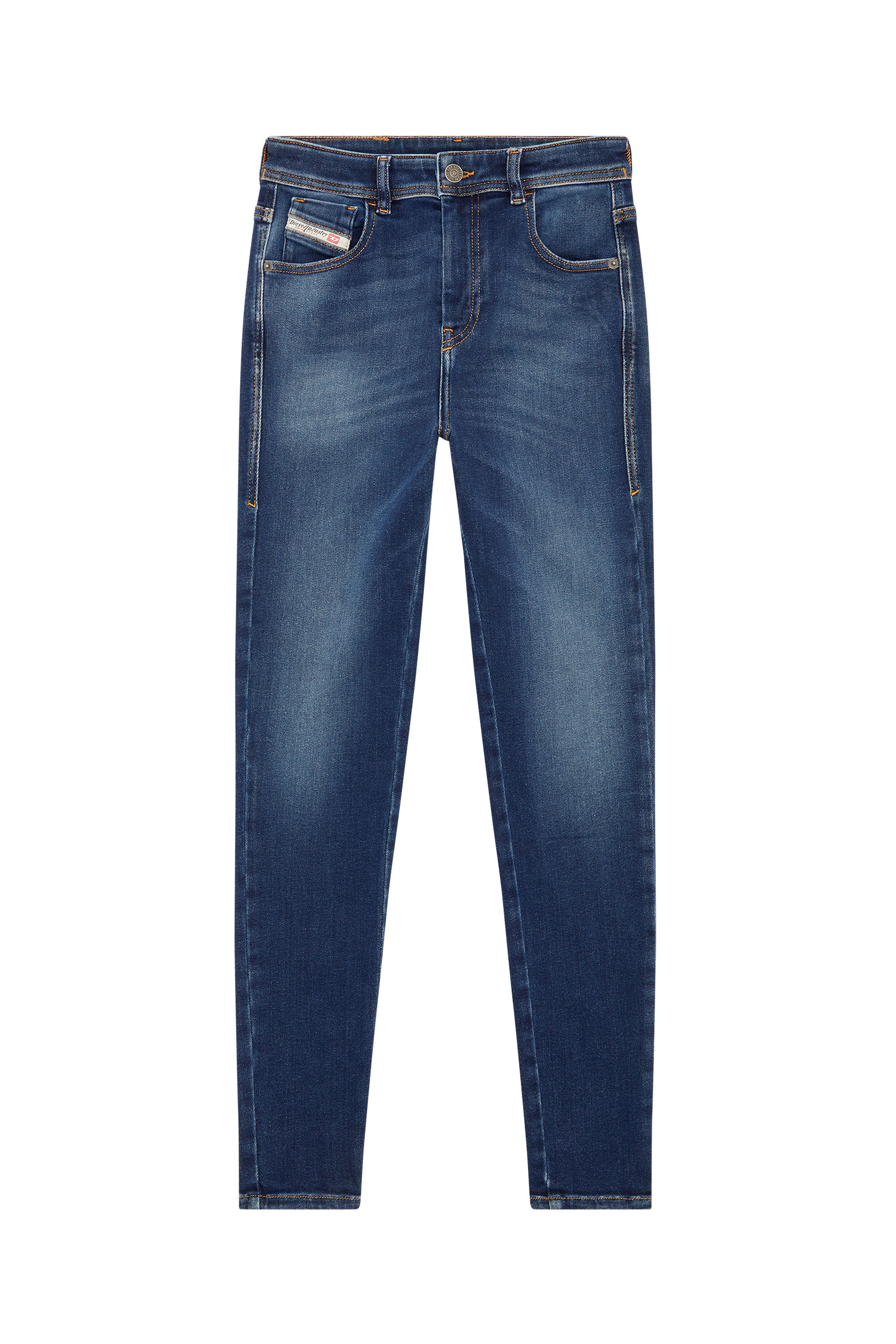 Diesel - Super skinny Jeans 1984 Slandy-High 09E97, Dark Blue - Image 2
