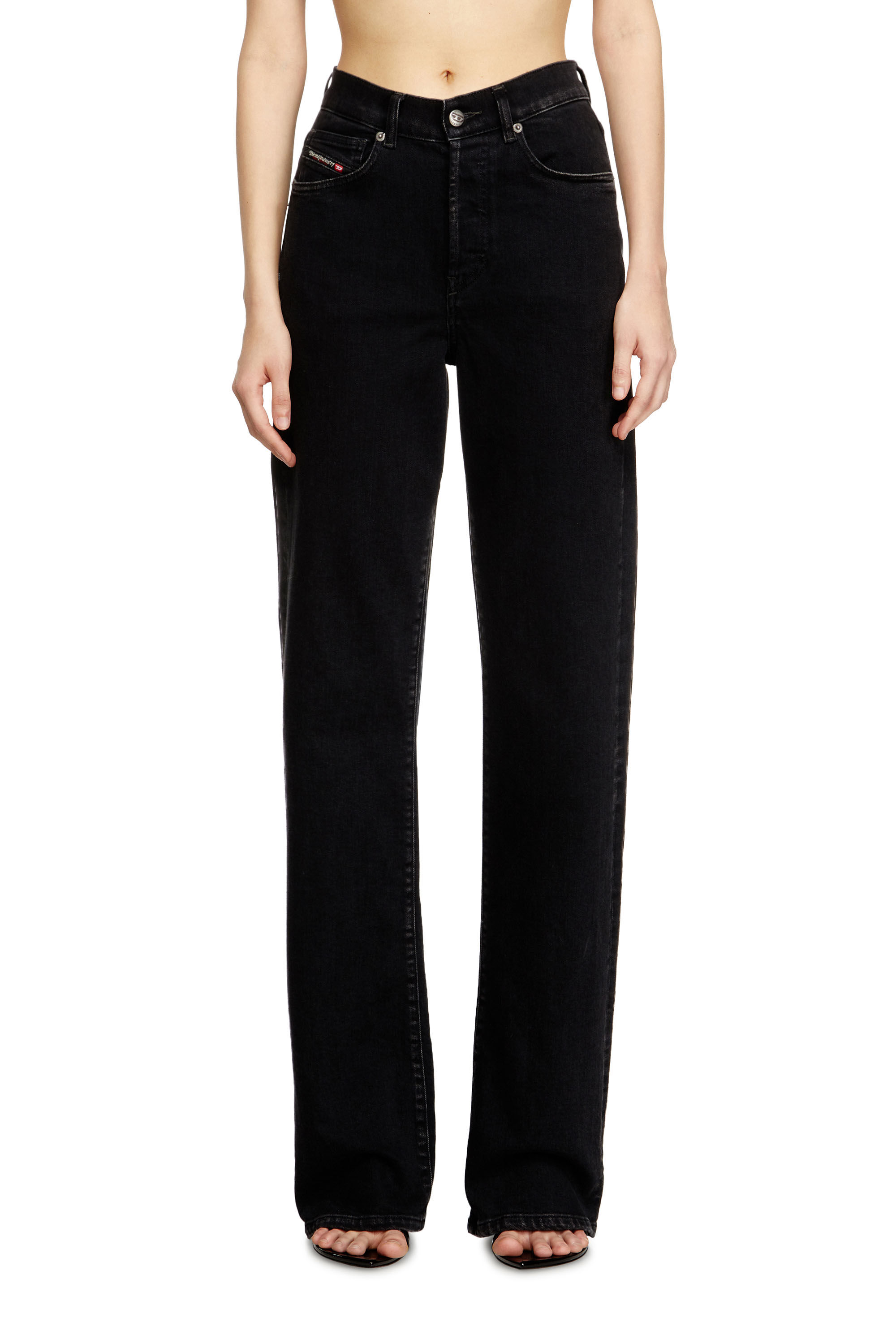 Diesel - Damen Regular Jeans 1971 D-Sent 09N89, Schwarz/Dunkelgrau - 2