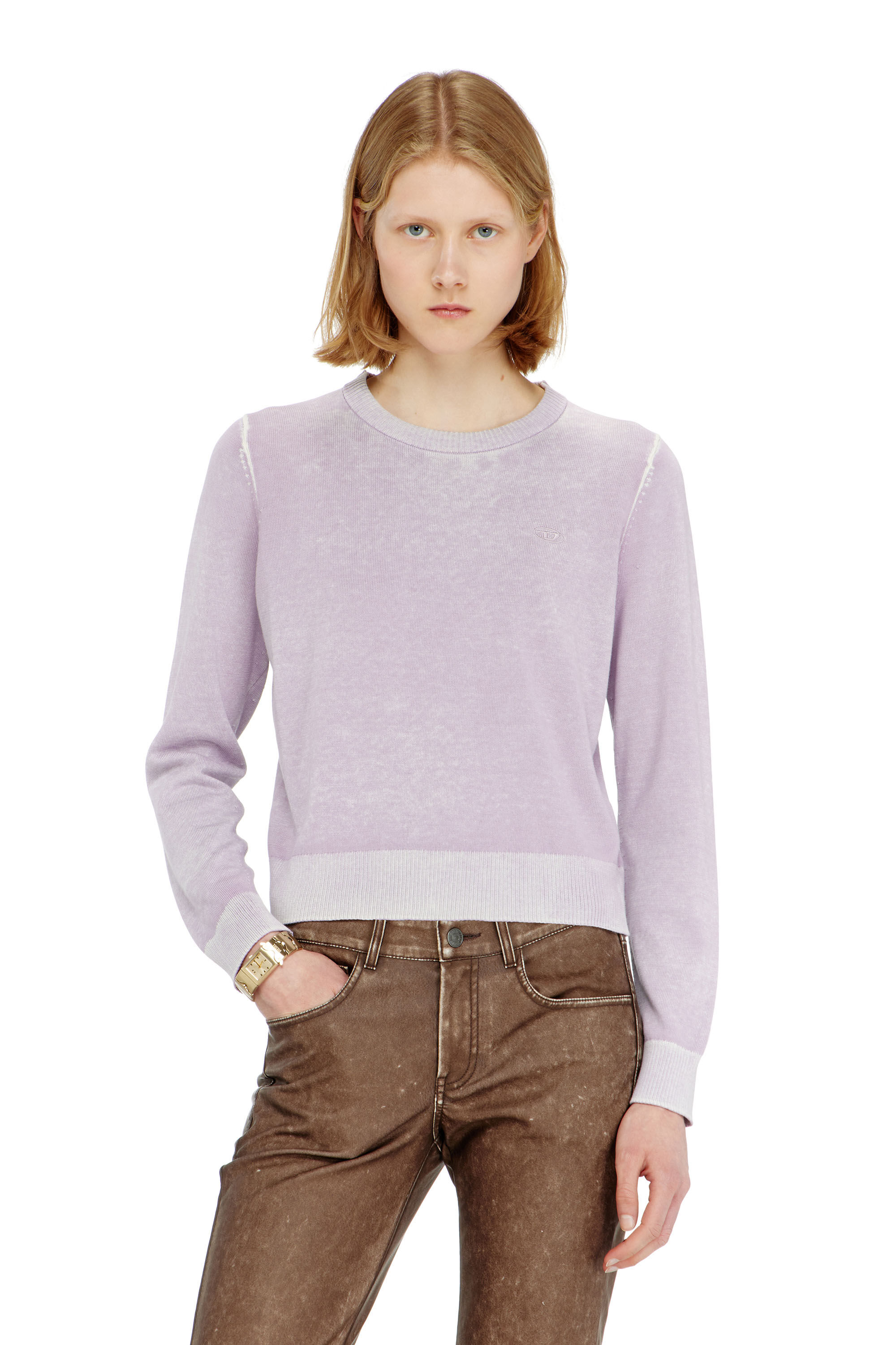 Diesel - M-LOVRE, Maglia con stampa interna sfumata Donna in ToBeDefined - 3