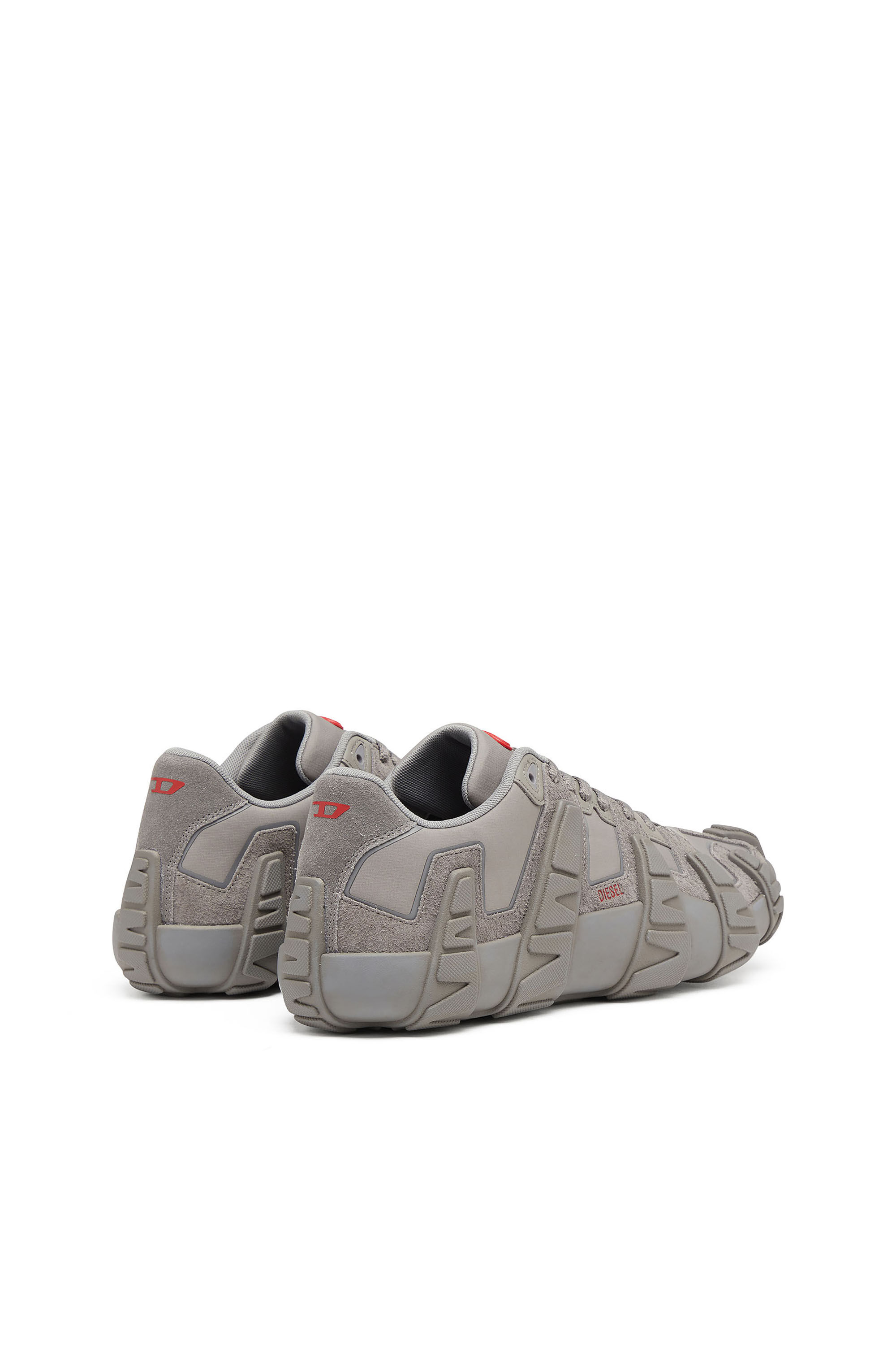 Diesel - S-D-GRIFFE LOW, S-D-Griffe - Sneakers in nylon Uomo in Grigio - 3