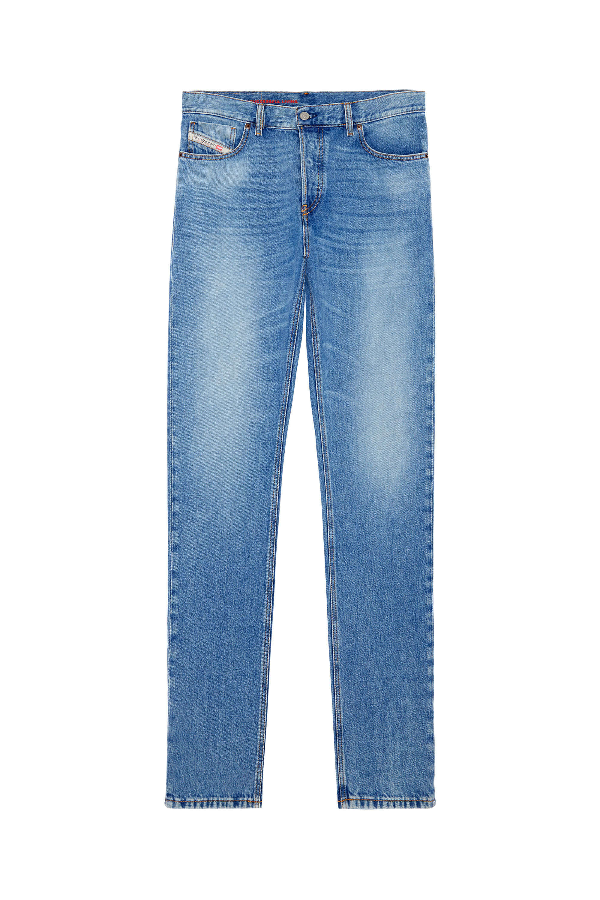 Diesel - Straight Jeans 1995 D-Sark 09C15, Bleu Clair - Image 2