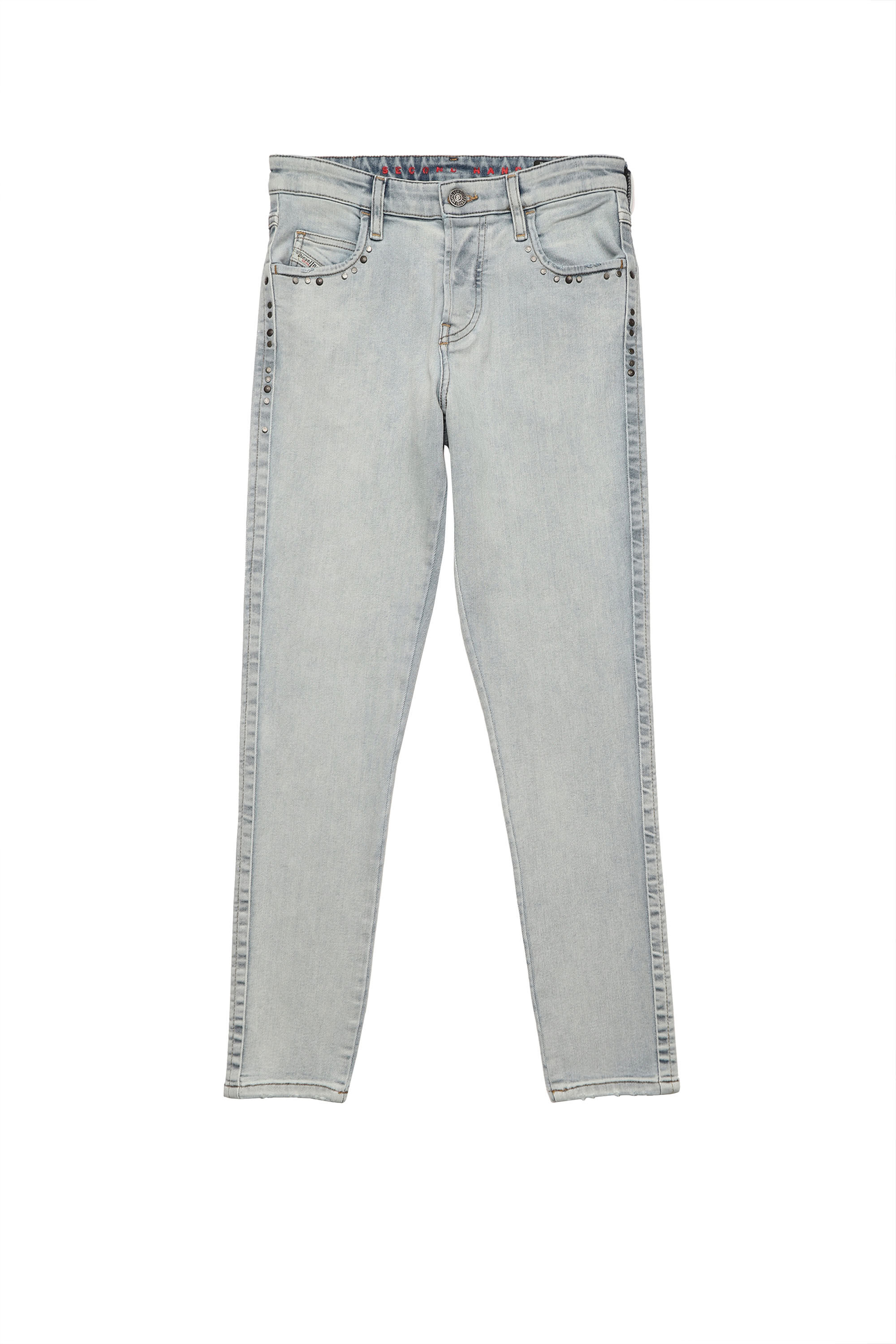 Diesel - BABHILA-BS, Damen Diesel Damen - Jeans Hellblau in Hellblau - 1