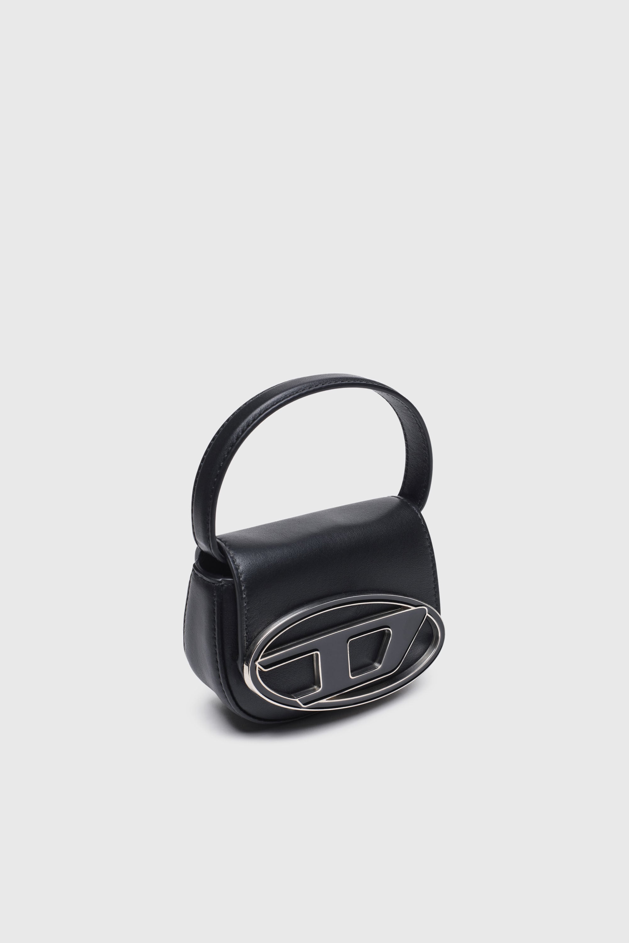 Diesel - 1DR XS, 1DR XS-Iconica mini borsa con placca D logo Donna in Nero - 6