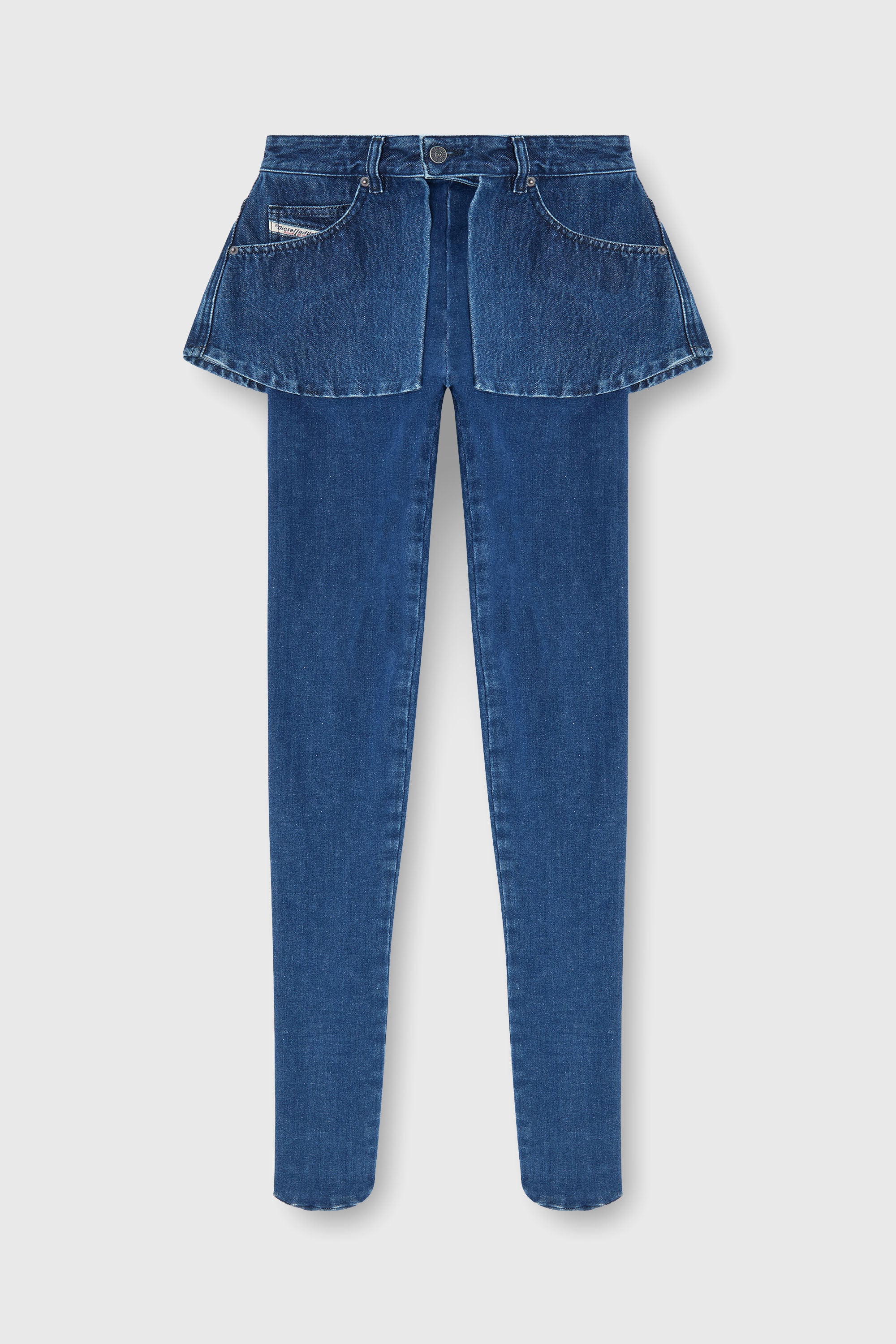Diesel - Skinny Jeans D-Spika 09R31 Donna, Blu Scuro - Image 7