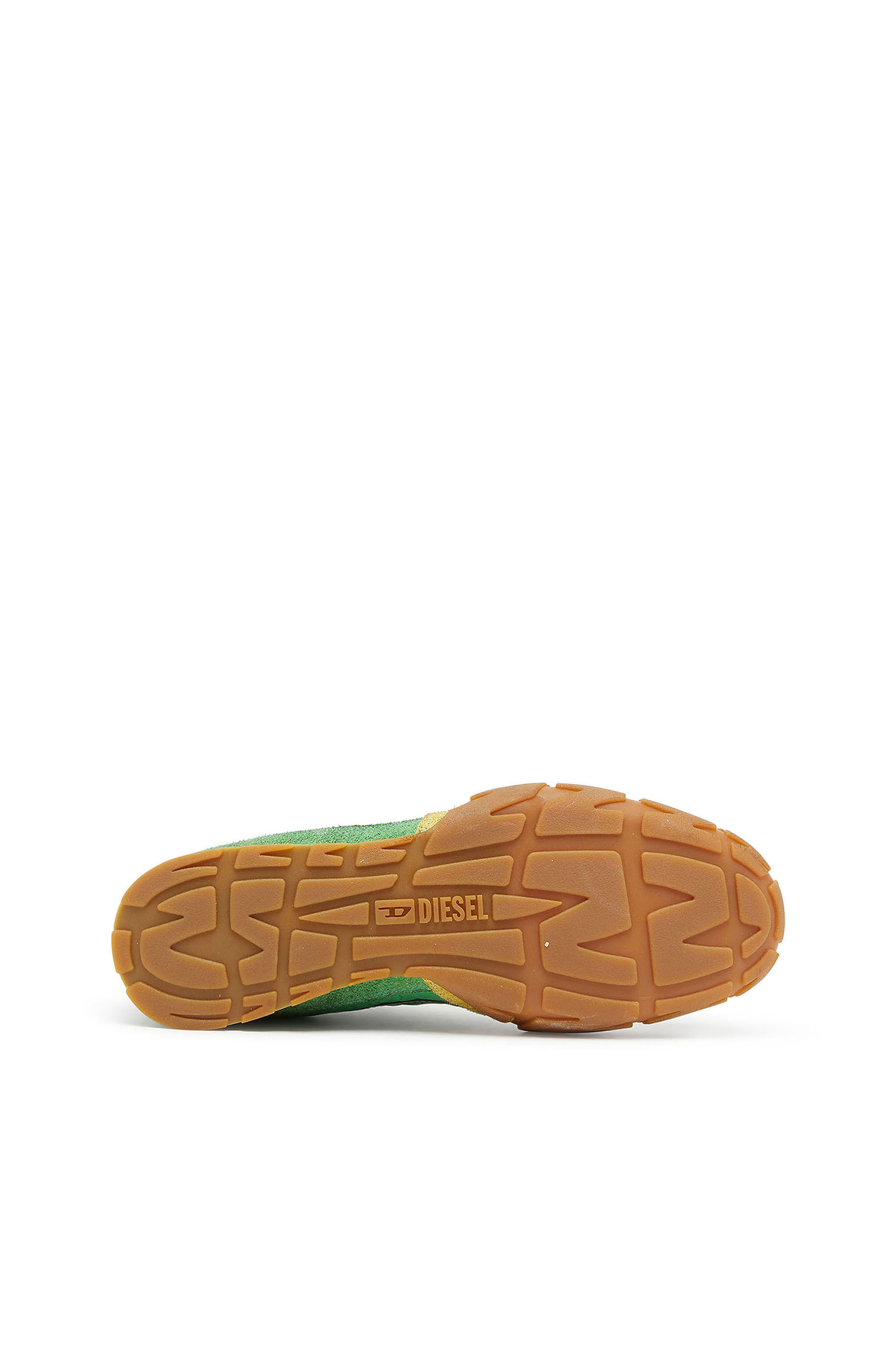 Diesel - S-PAGODHA LOW, Herren S-Pagodha &ndash; Sneakers aus Leder und Nylon in Gr&uuml;n - 5