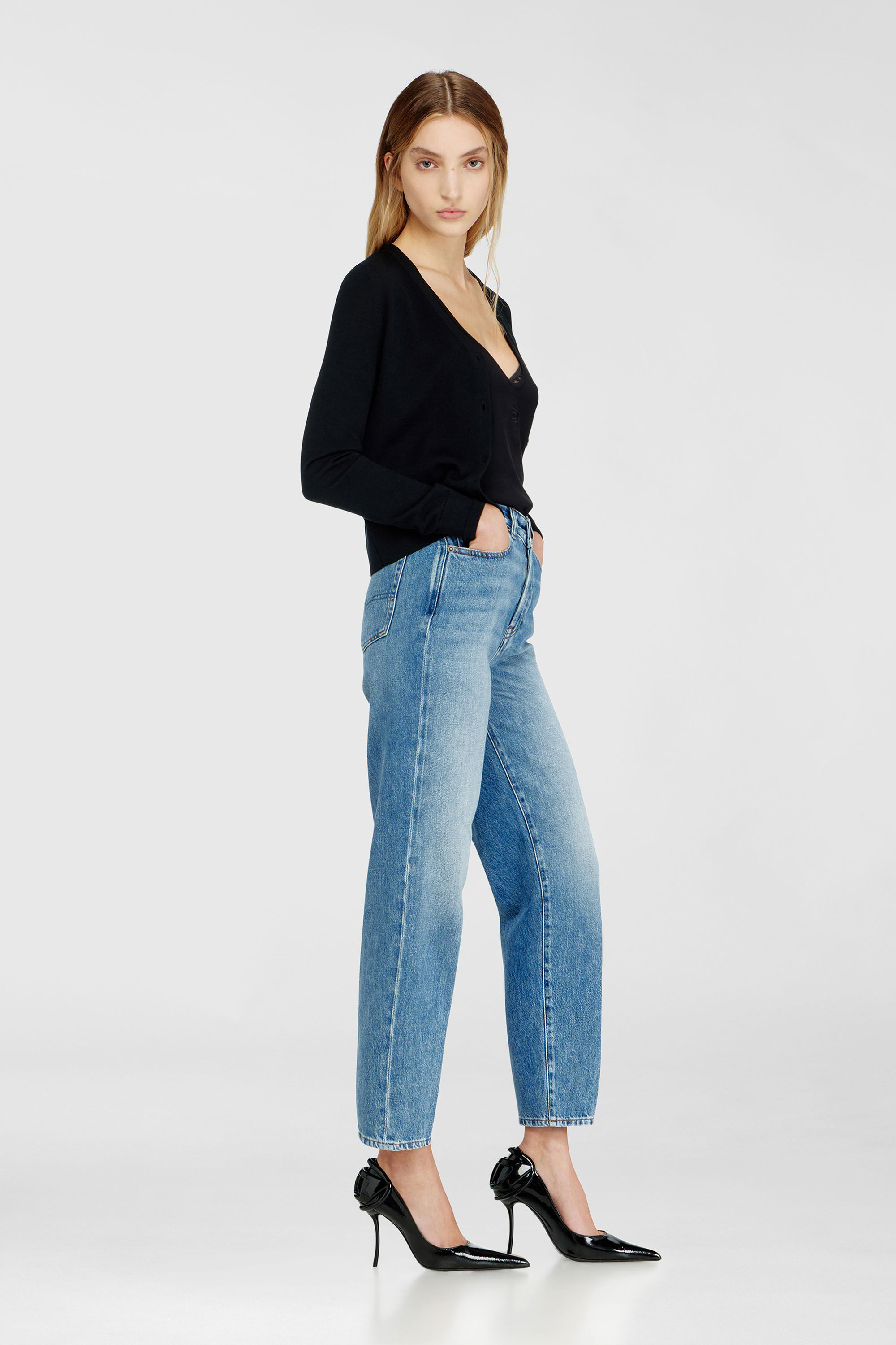 Diesel - Damen Regular Jeans 1981 D-Went 09Q07, Hellblau - 2