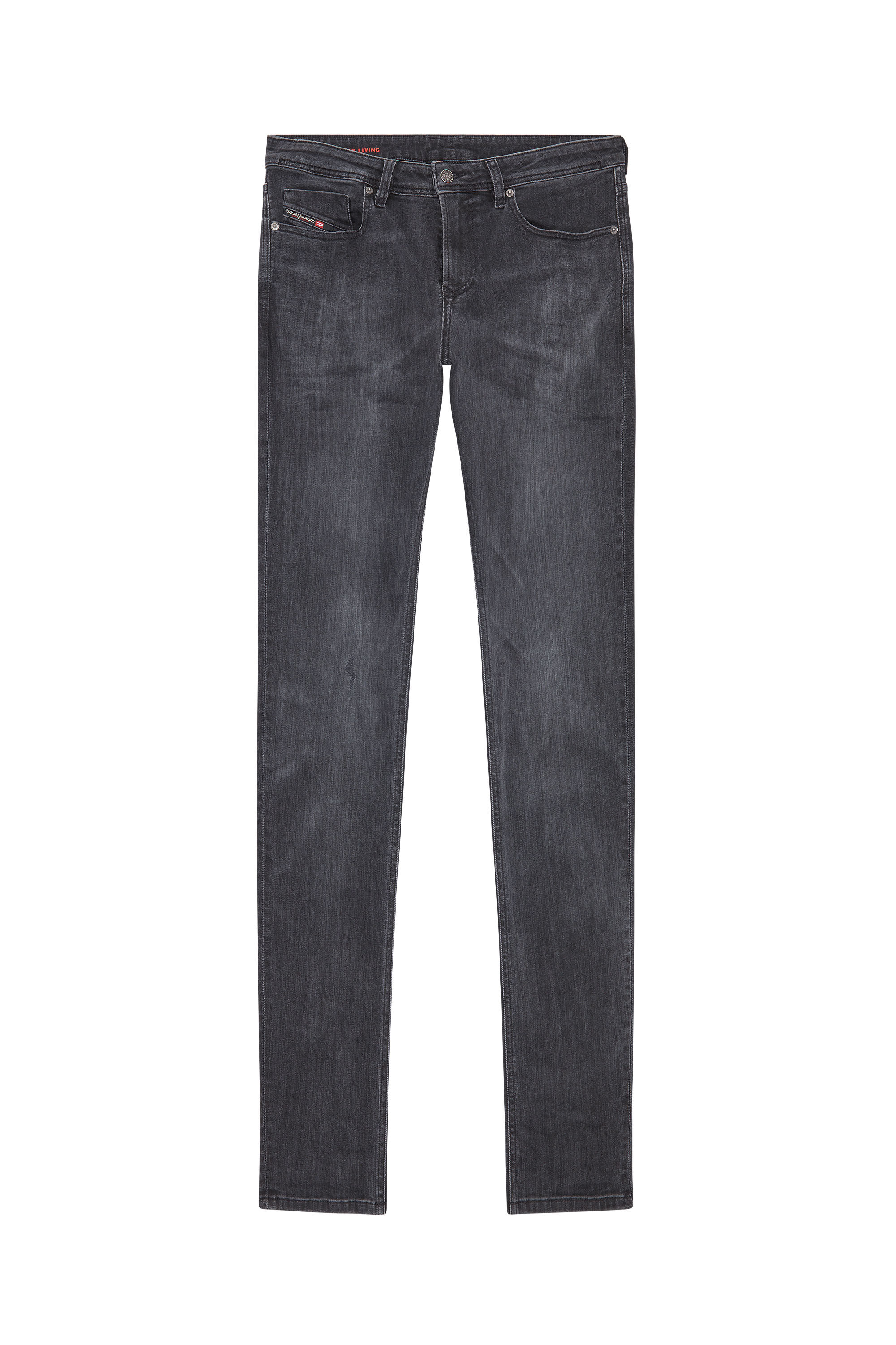 Diesel - Skinny Jeans 1979 Sleenker 0TFAR, Black/Dark grey - Image 2