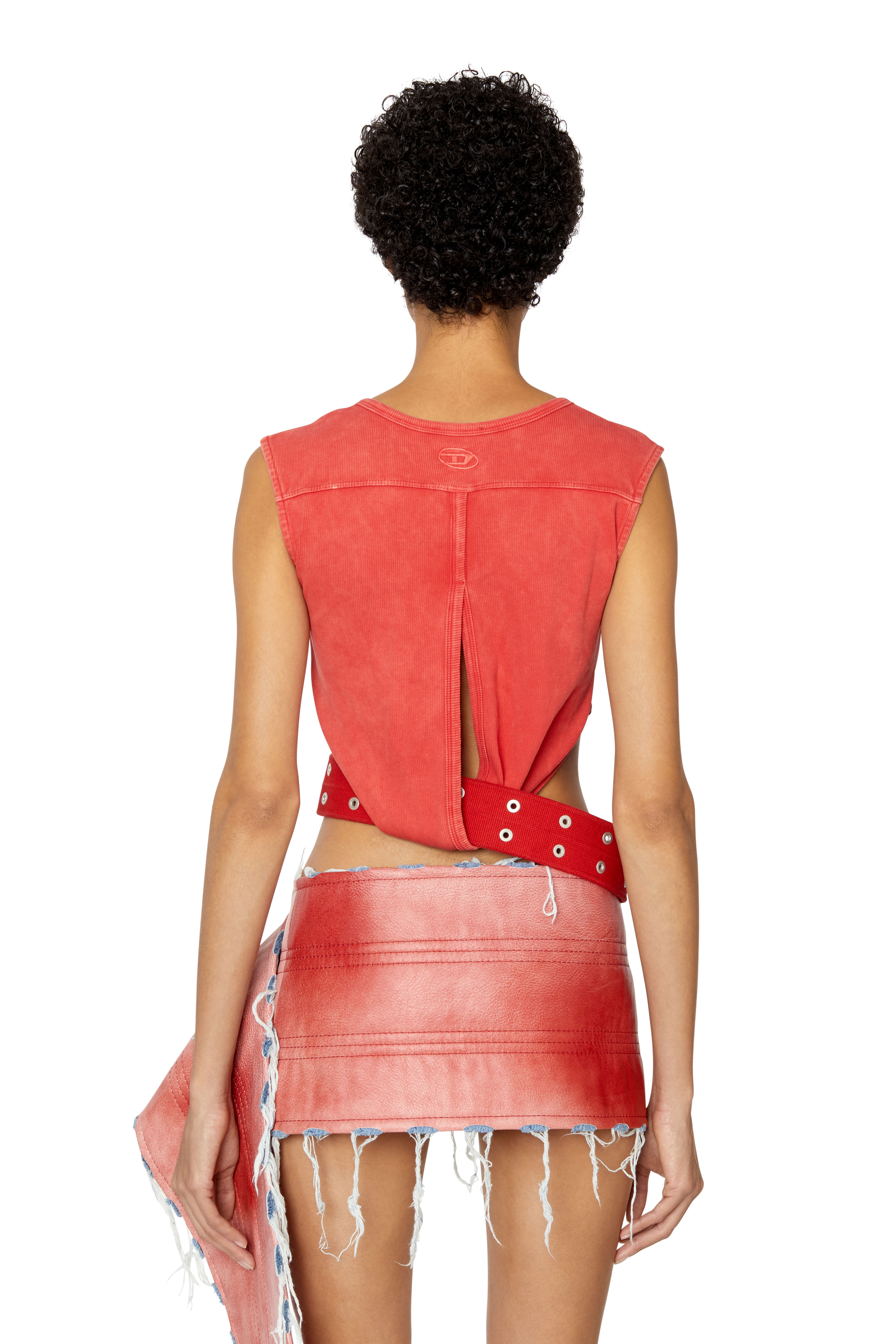 Diesel - T-HOLDHOOK-SL, Rot - Image 4