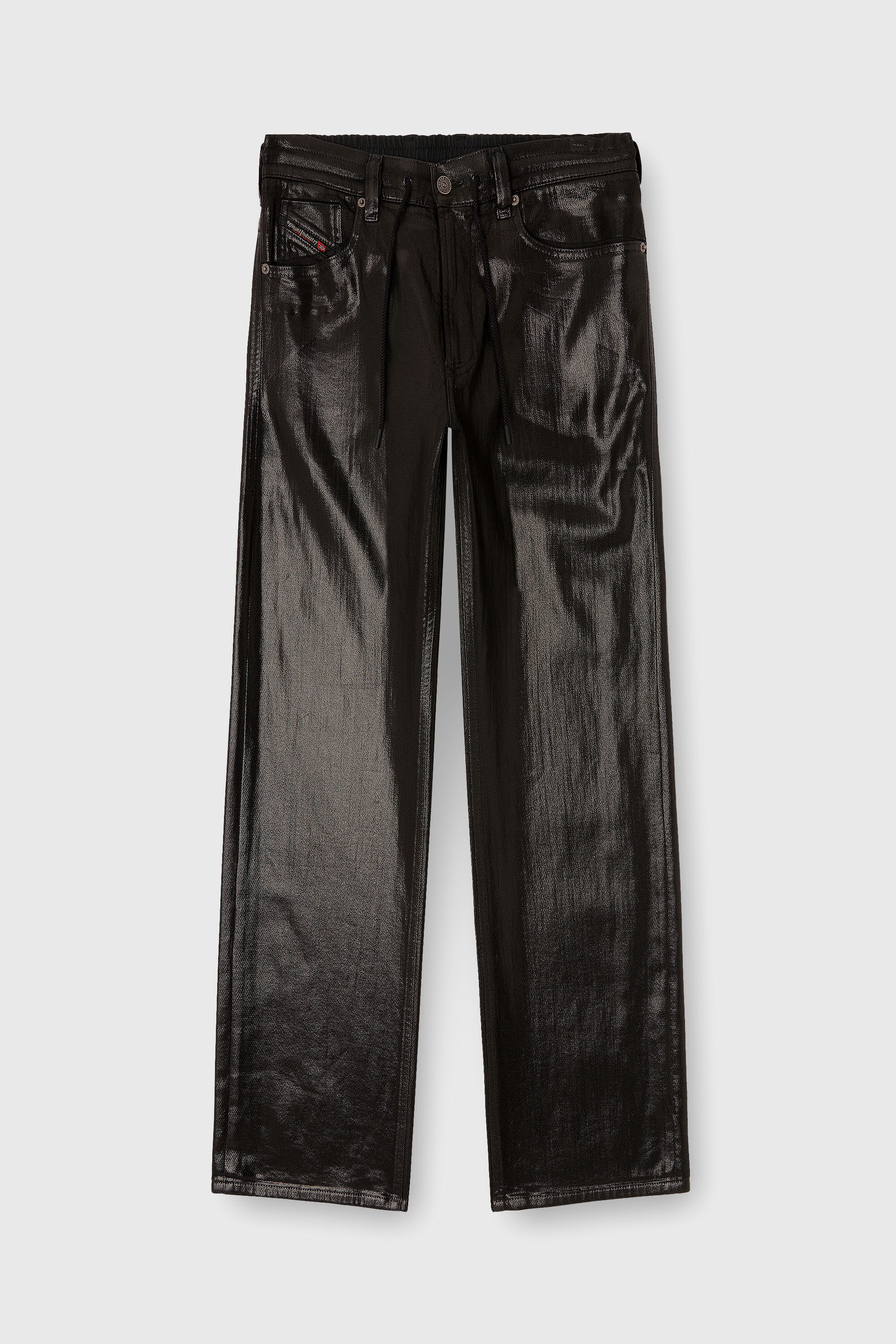 Diesel - Relaxed 2080 D-Reel Joggjeans&reg; 068VD Uomo, Nero/Grigio scuro - Image 4