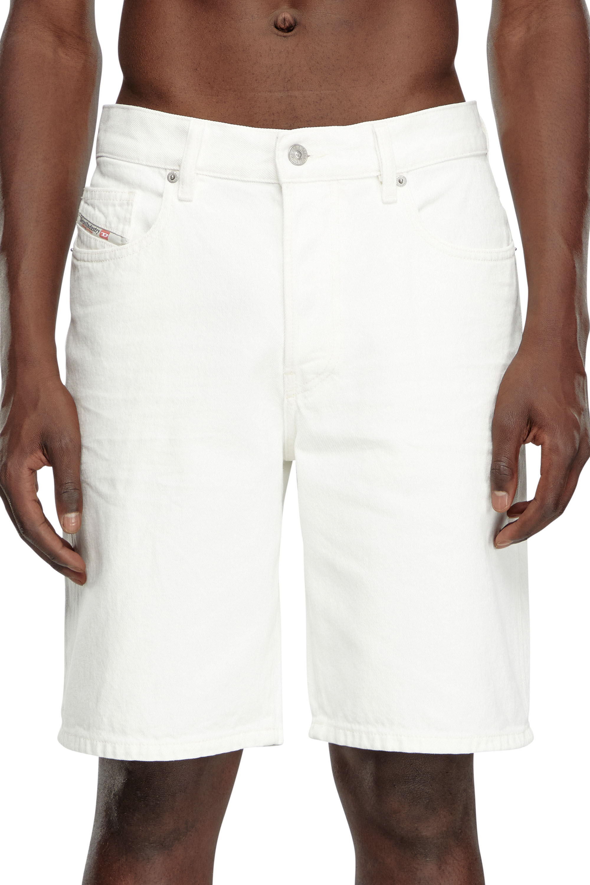 Short en denim Homme Blanc Diesel