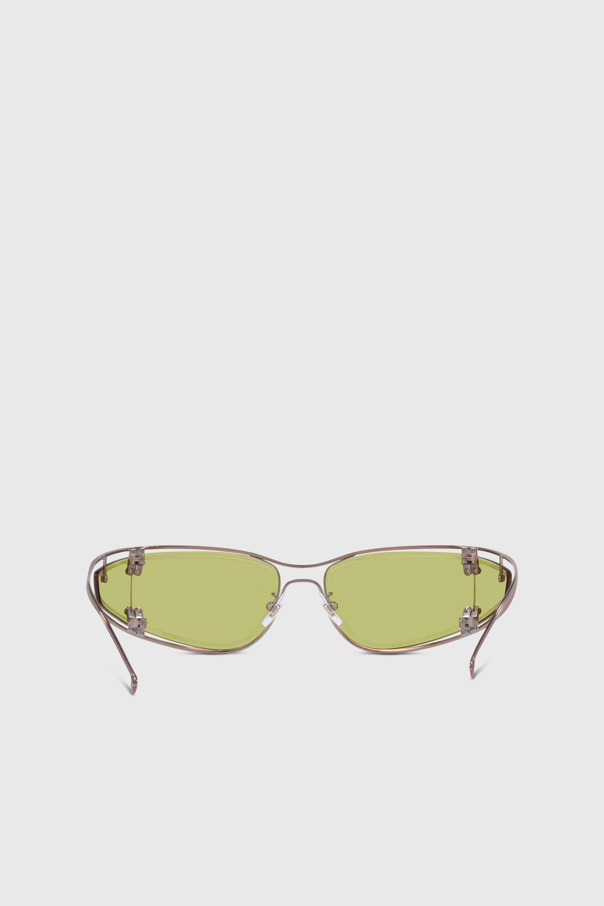 Diesel - 0DL1001, Unisex Sonnenbrille in Wraparound-Konstruktion in Gr&uuml;n - 5