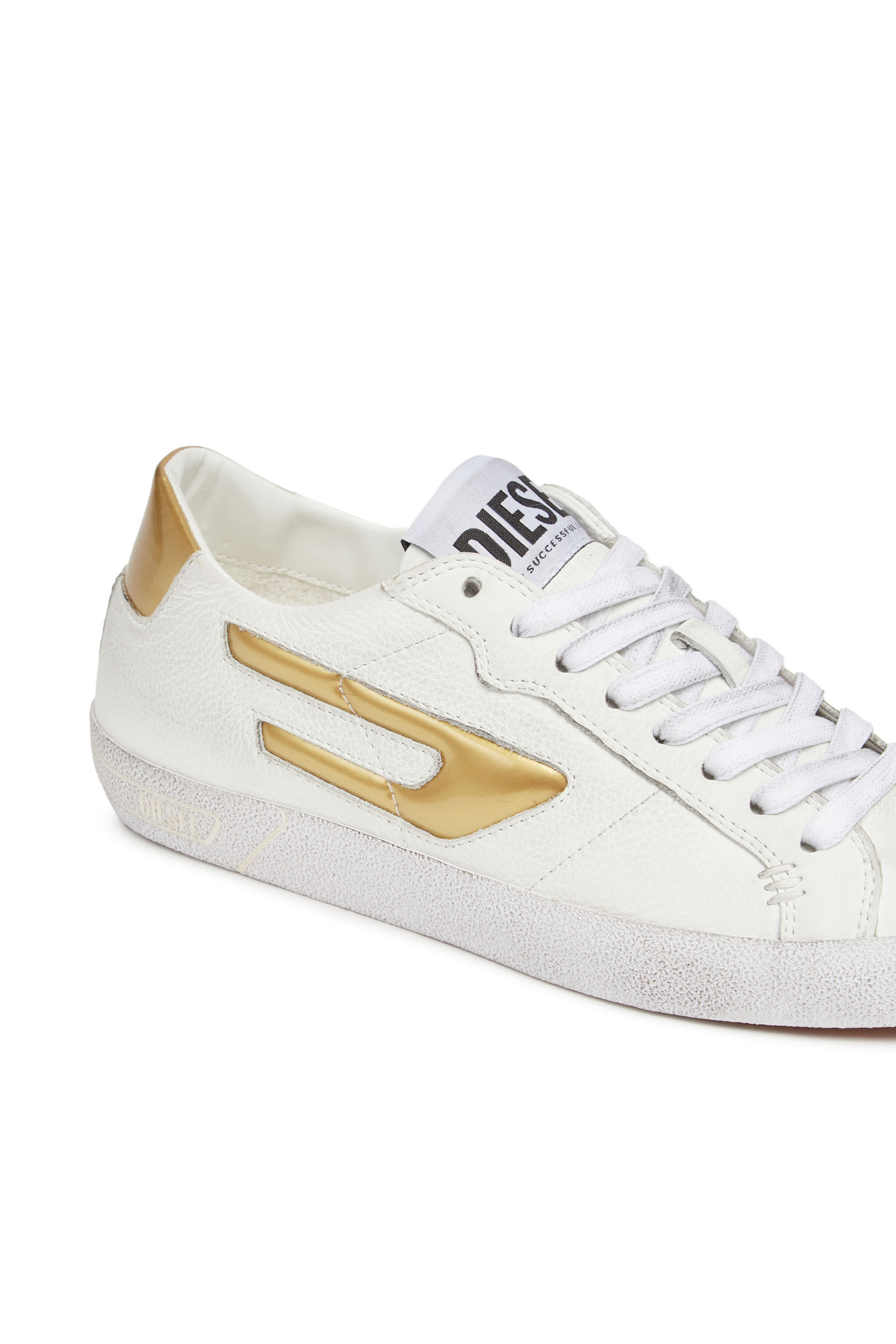Diesel - S-LEROJI LOW W, S-Leroji Low W - Sneaker low-top con logo D metallizzato Donna in Multicolor - 6