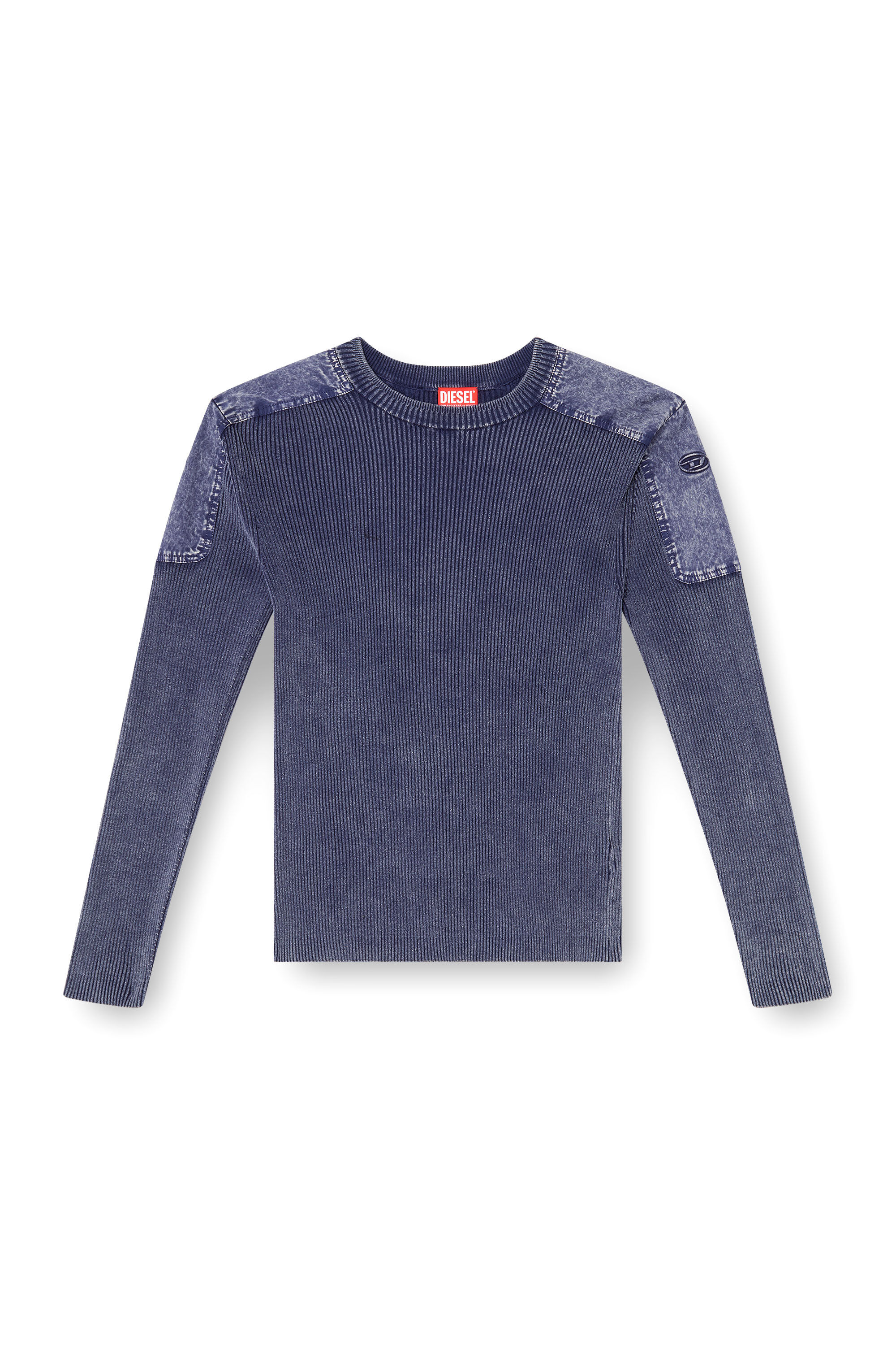 Diesel - K-MARTIN, Maglia con spalle a contrasto Uomo in ToBeDefined - 2