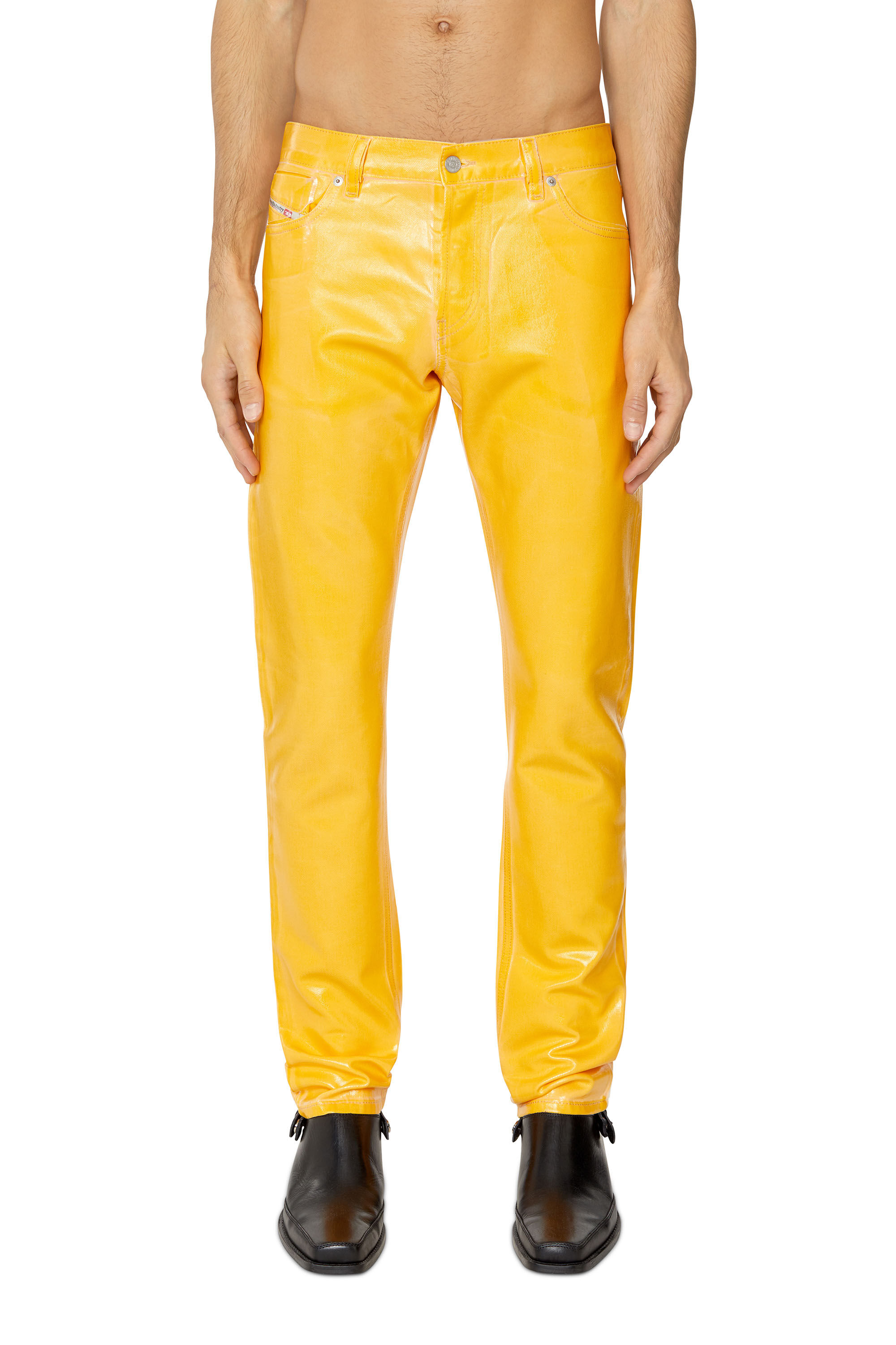Diesel - 1995 09E50 Straight Jeans, Giallo - Image 3