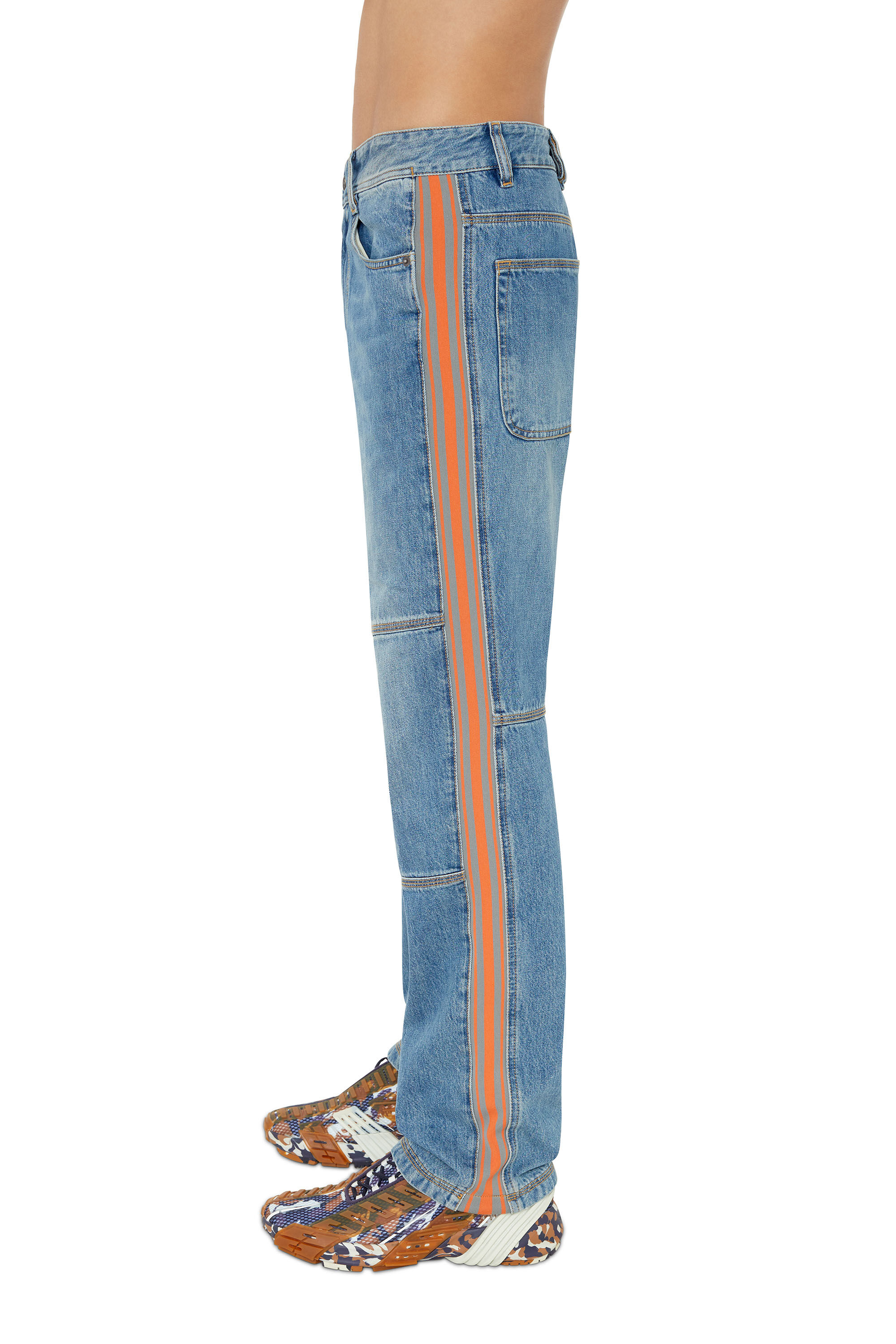 Diesel - D-Arbus 0EIAW Straight Jeans, Bleu moyen - Image 5