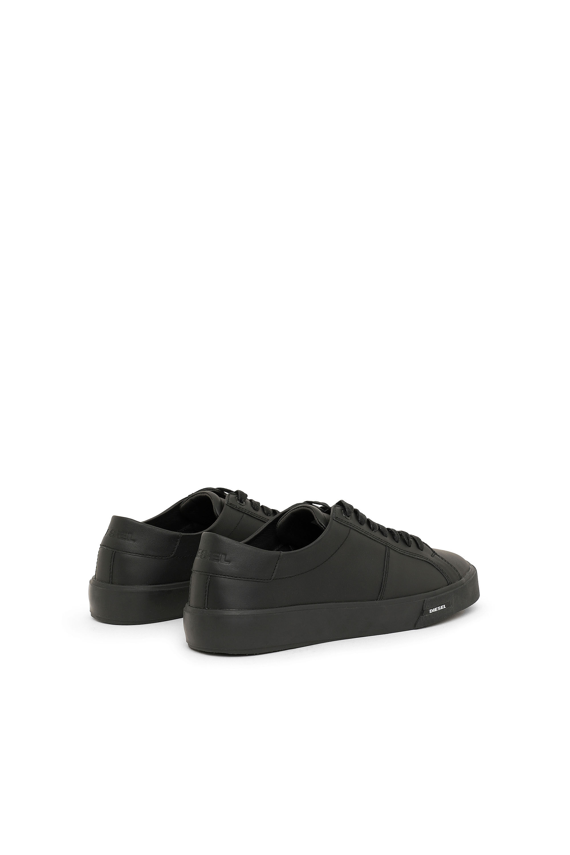 Diesel - S-MYDORI LC, Sneakers basses en cuir Homme in Noir - 3