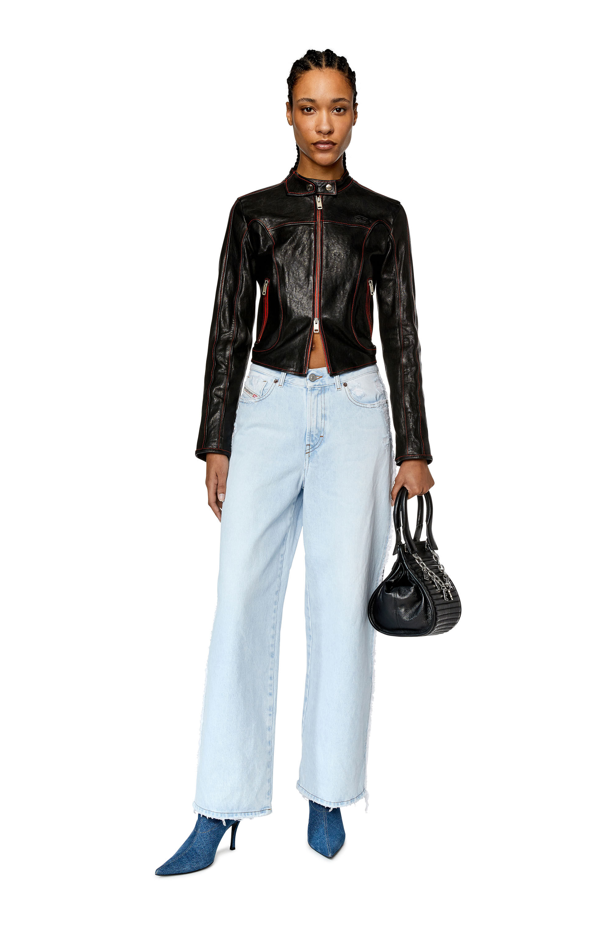 Diesel - Bootcut and Flare Jeans 2000 Widee 007M7, Bleu Clair - Image 1