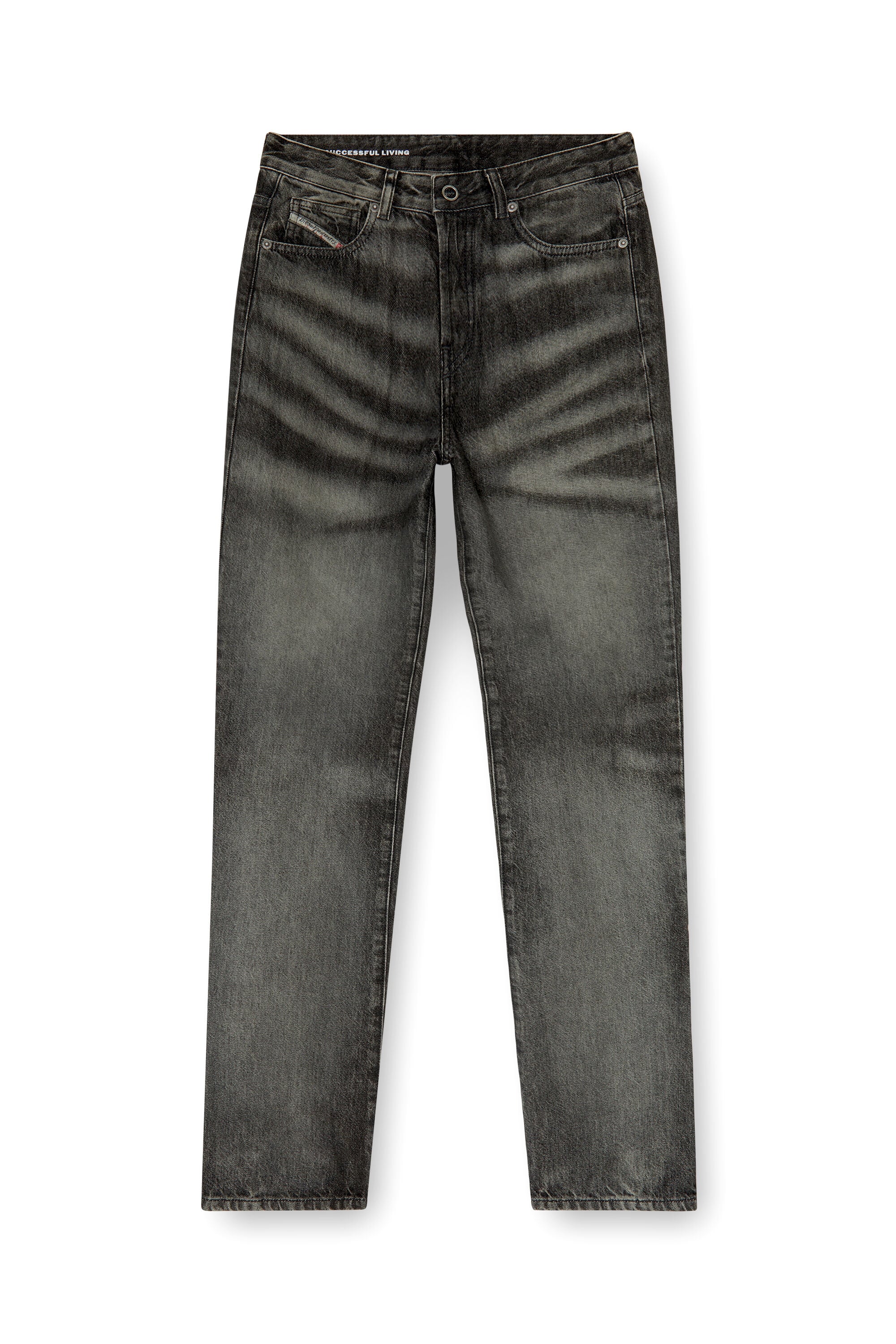 Diesel - Damen Regular Jeans D-Heel 09R33, Schwarz/Dunkelgrau - 6
