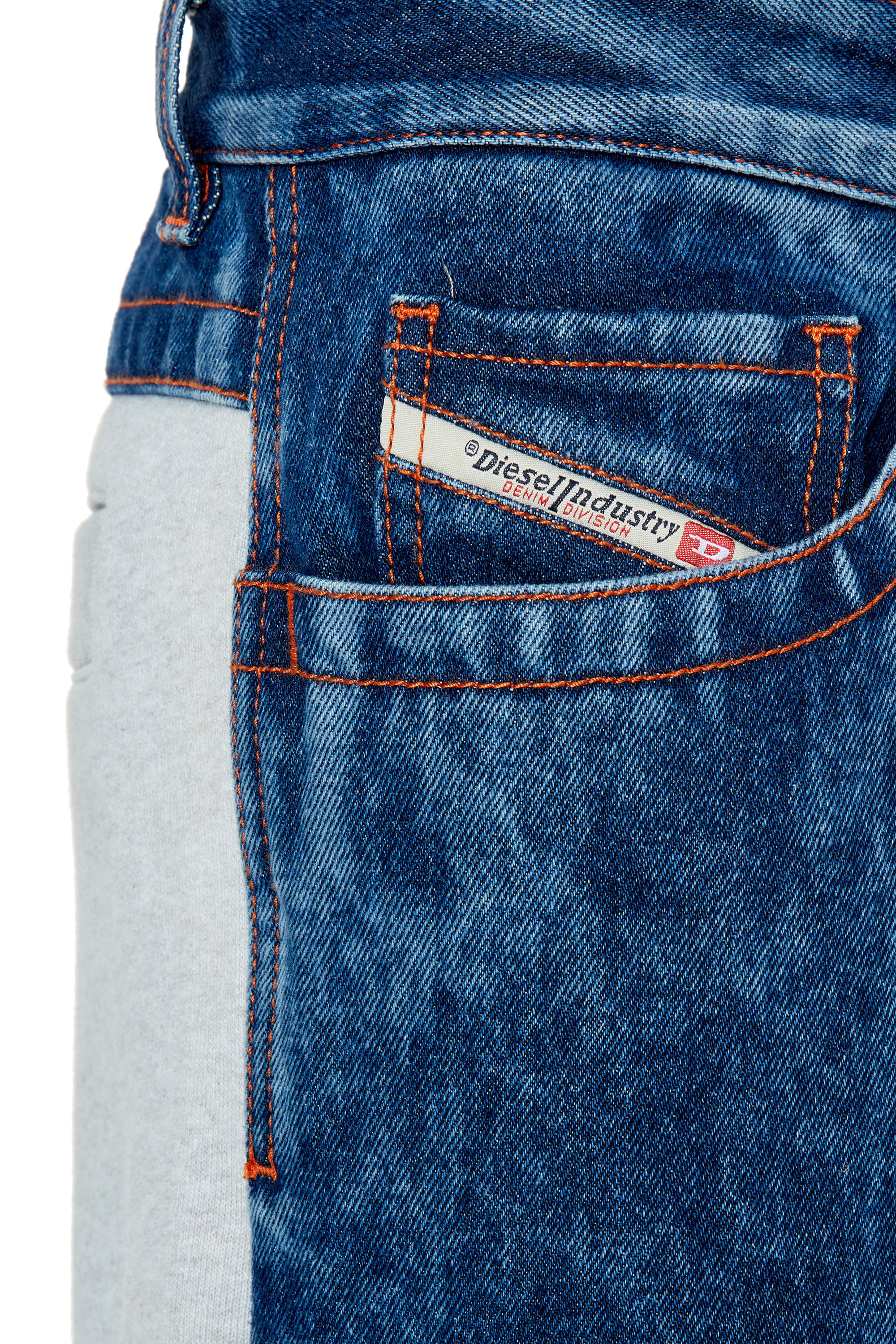 Diesel - Straight Jeans D-Riser 0EMAD, Dunkelblau - Image 5