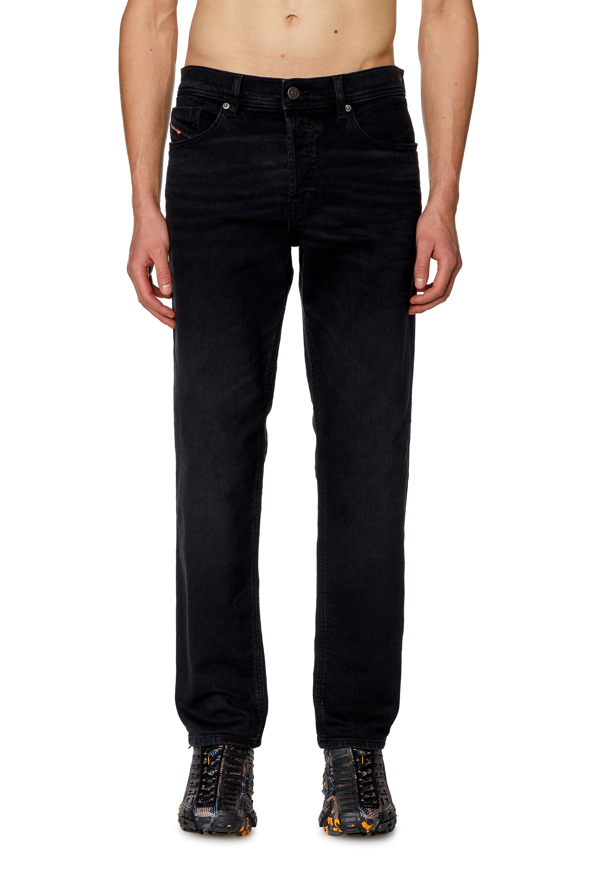 Diesel - Homme Tapered Jeans 2023 D-Finitive 0KIAJ, Noir/Gris foncé - Image 2