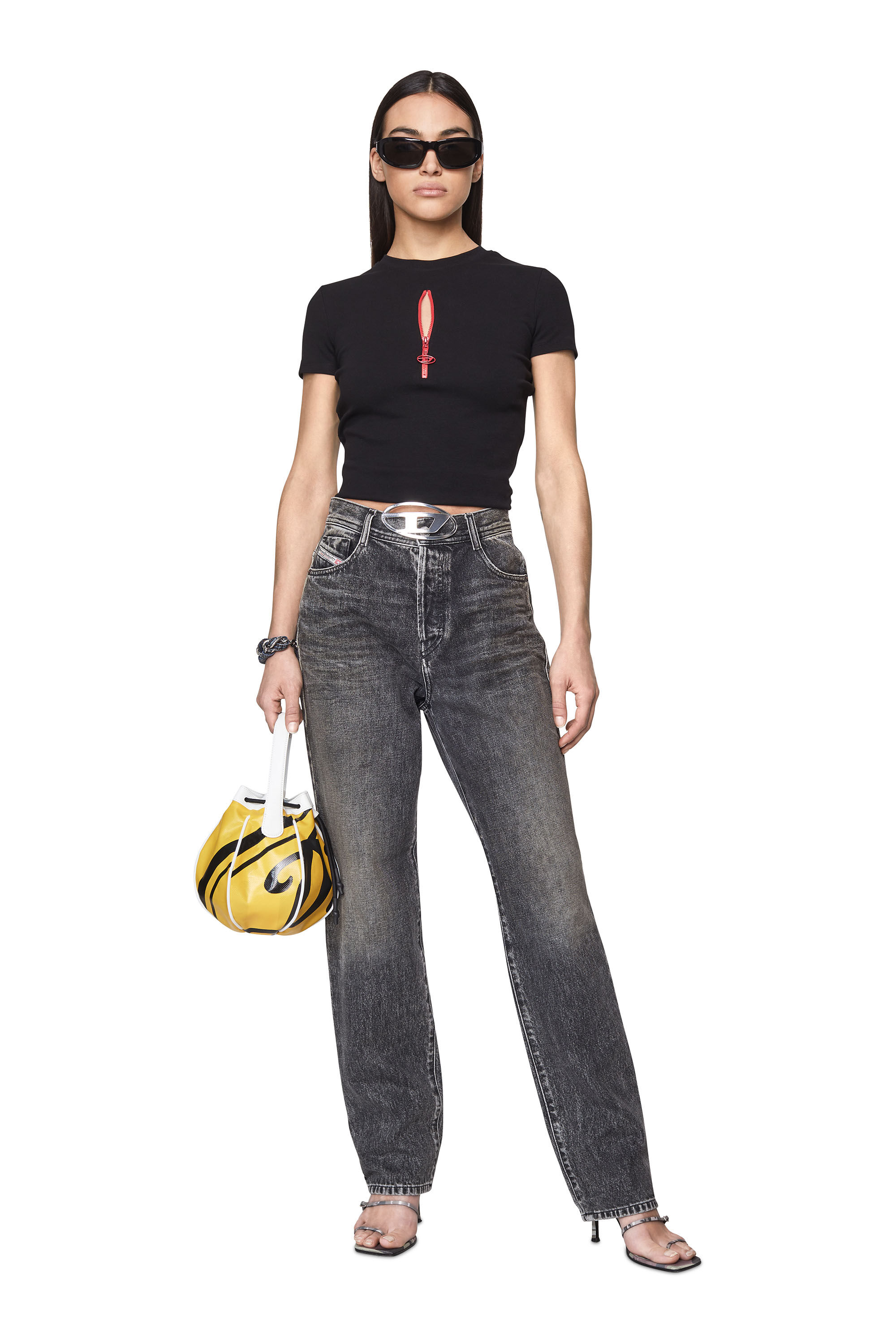 Diesel - 1956 D-Tulip 007A8 Straight Jeans,  - Image 1