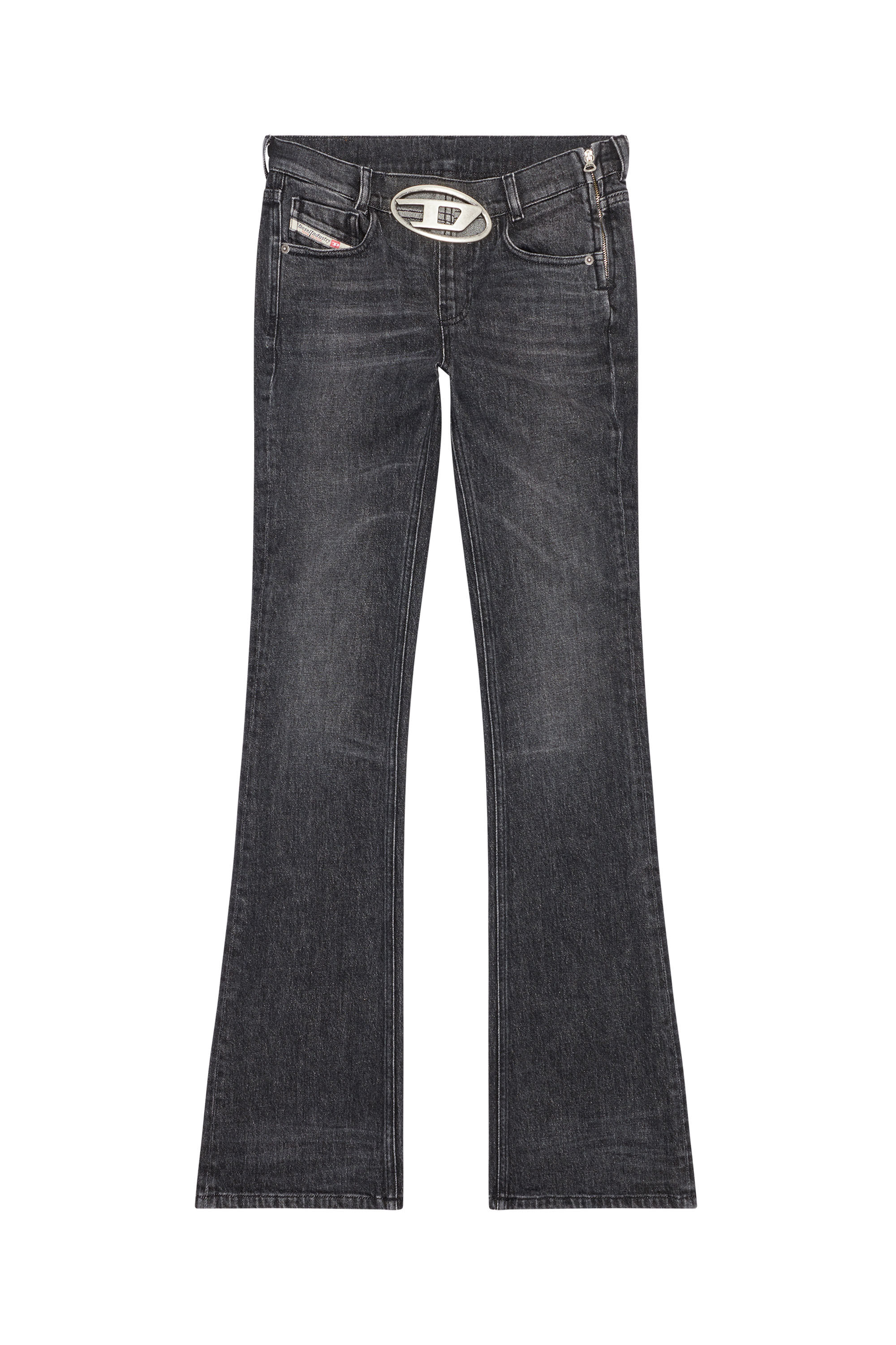 Diesel - Bootcut and Flare Jeans 1969 D-Ebbey 0CKAH, Nero/Grigio scuro - Image 2
