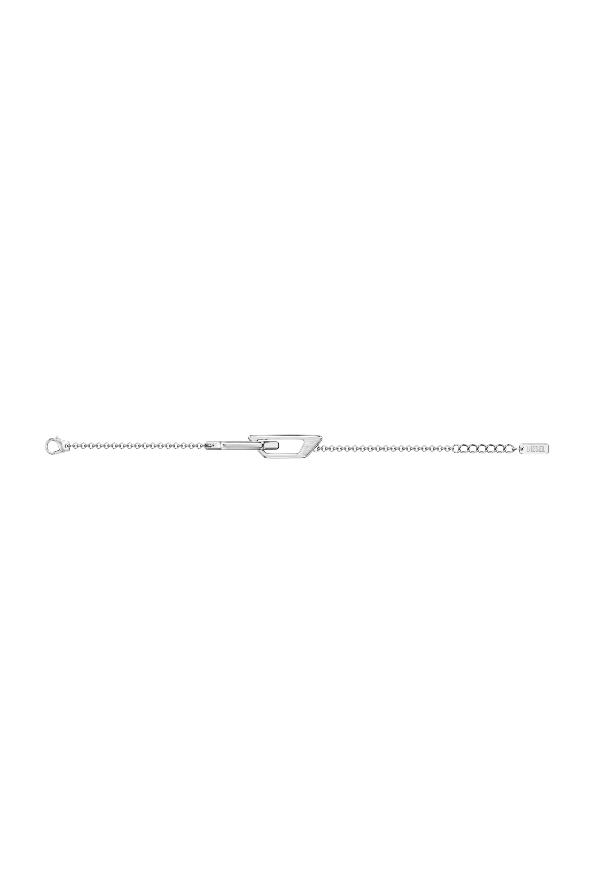 Diesel - DX1726040, Bracciale a catena in acciaio inox Unisex in Argento - 3